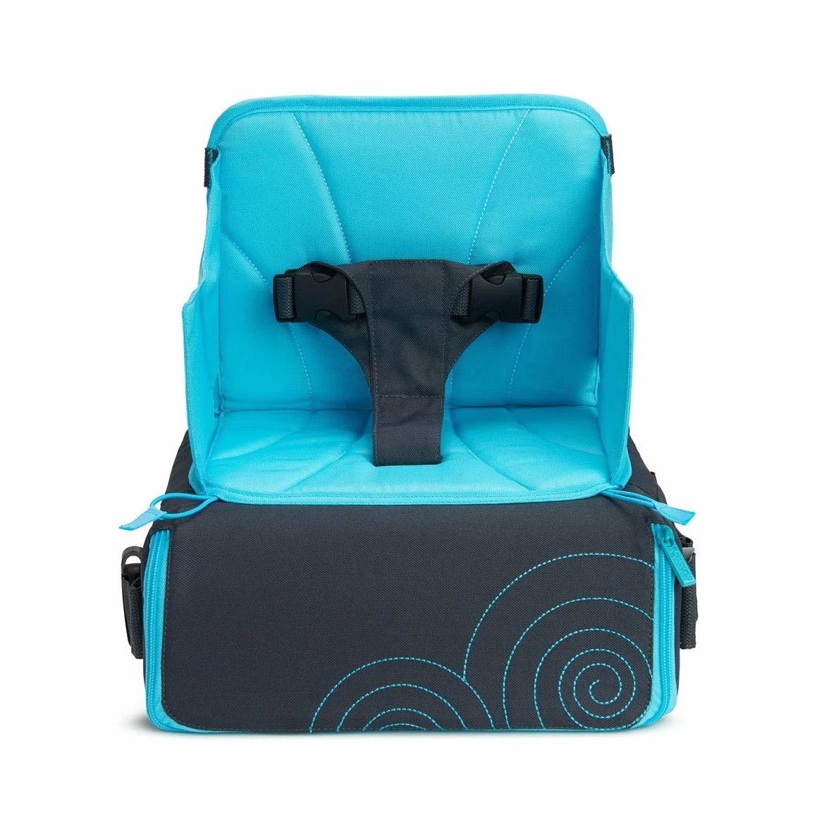 Munchkin Seggiolone portatile per bambini rialzo da viaggio si trasforma in borsa fasciatoio