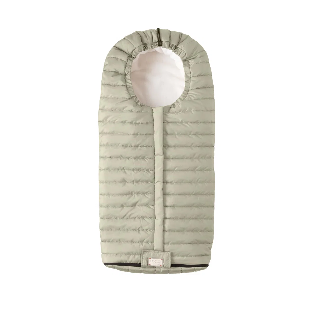 Nuvita Moovo 9658 Junior Slender | Sacco universale per passeggino | Massima Protezione dal Freddo da 6 a 36 Mesi (100cm) |Ultra Sottile, Leggero e Protettivo fino a -10°C | Pistacchio