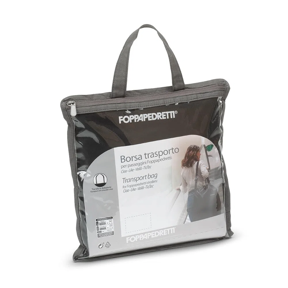 Foppapedretti Borsa trasporto, Nero