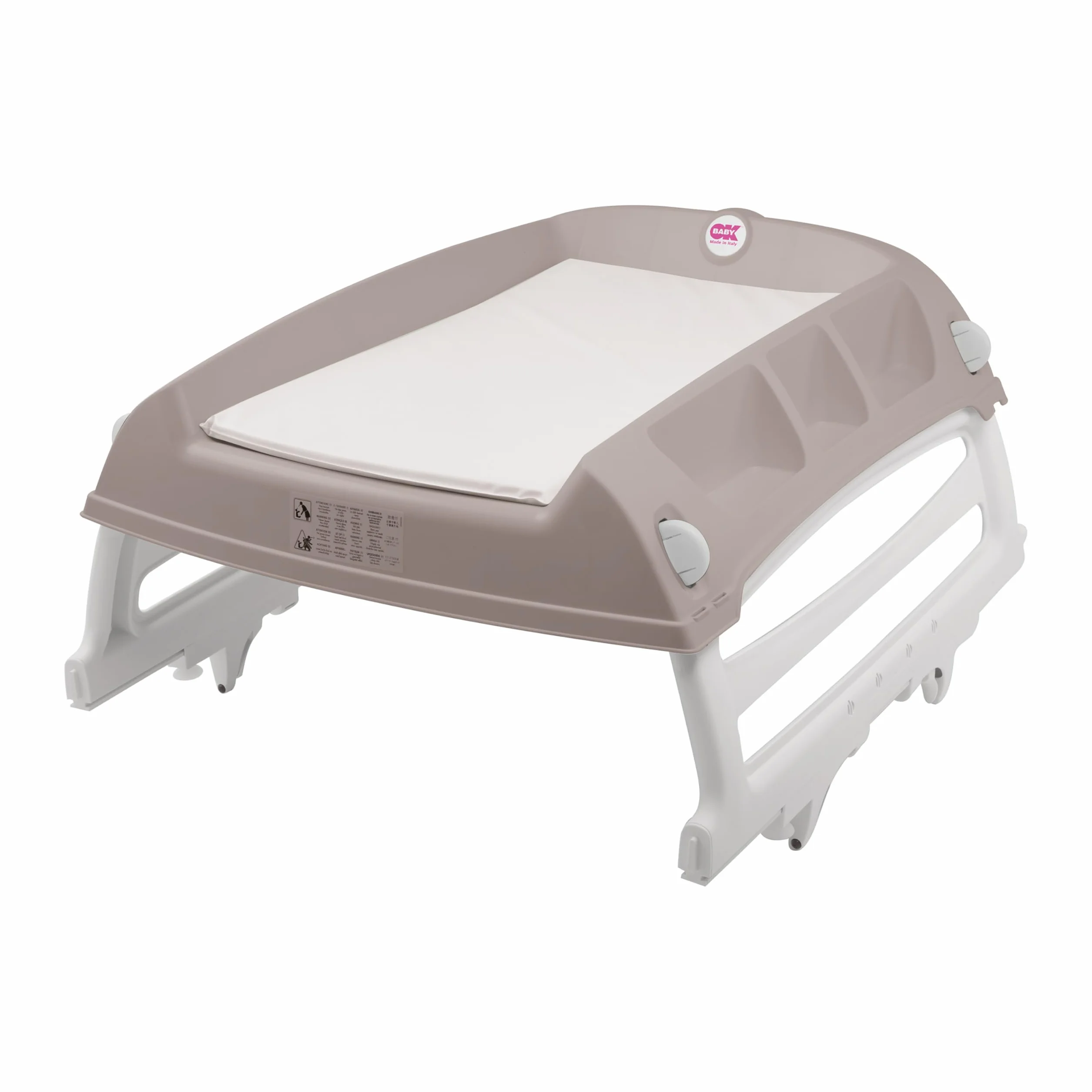 OKBABY Flat Fasciatoio per Tavolo Lettino Vasca da Bagno Bambini Max 11 Kg 12 Mesi
