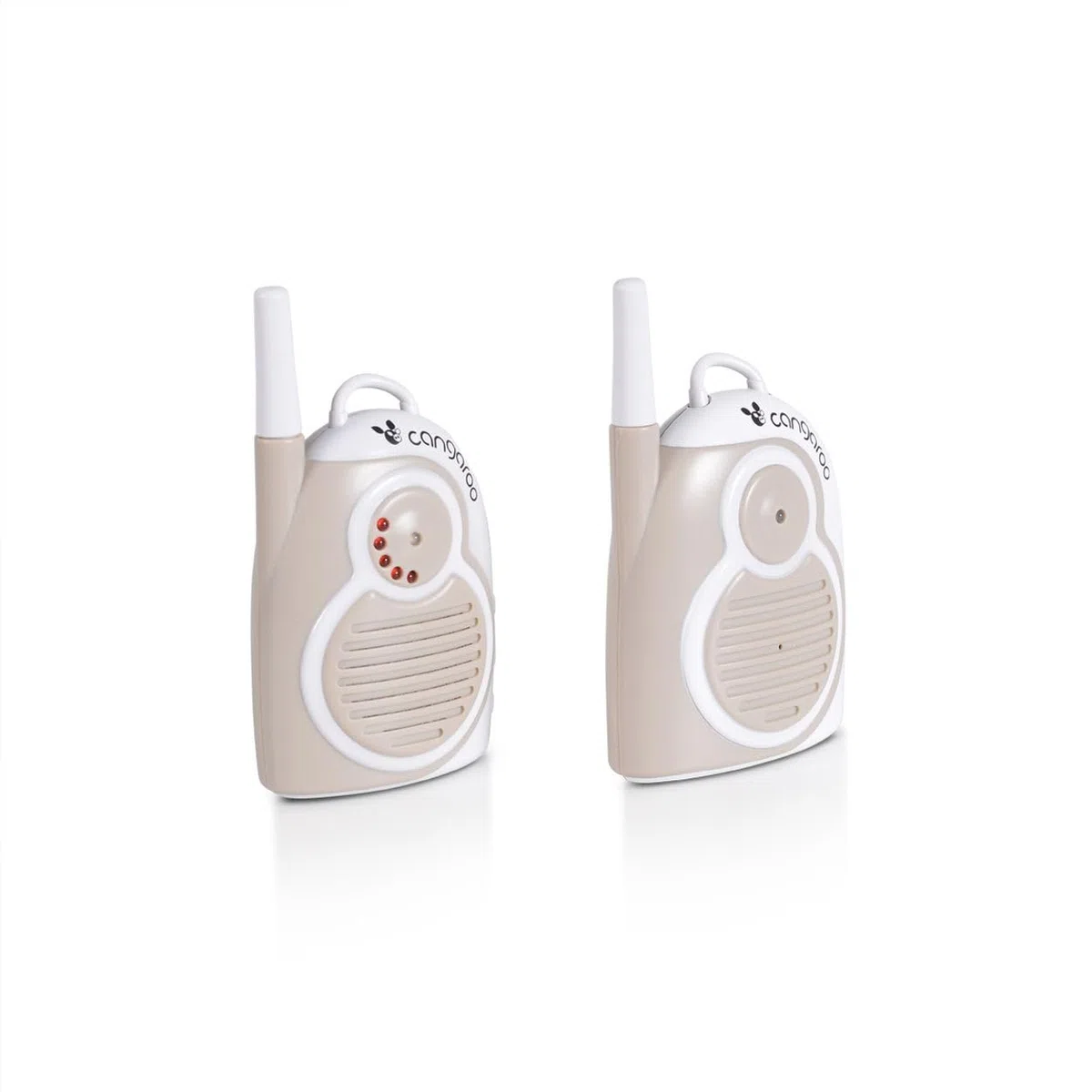 Canguro baby monitor Mommy's Sense fino a 1,3 km 2 canali indicatore di batteria, colorazione:beige