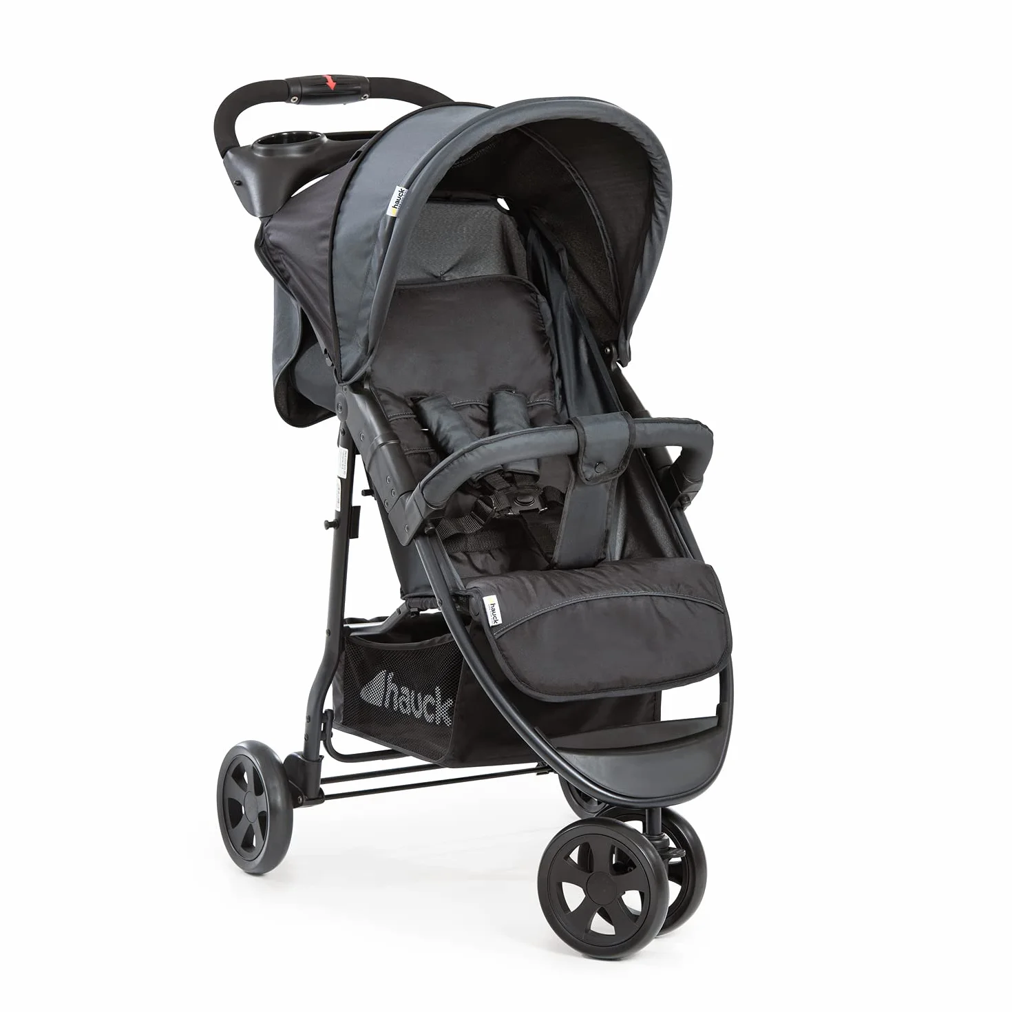 hauck Citi Neo II Passeggino Leggero 3 Ruote con Vassoio e Portabibite, Schienale Reclinabile fino a 22 kg