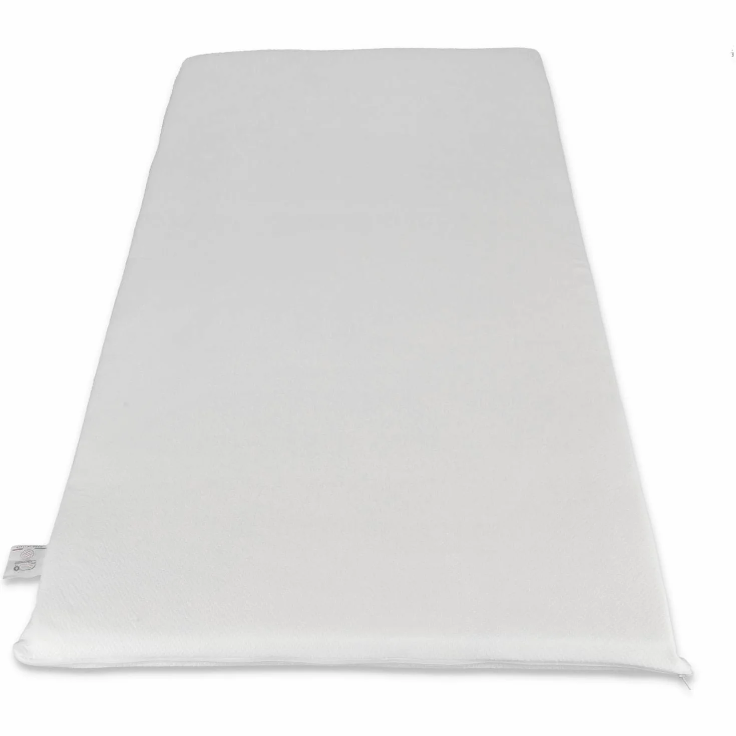Casatessile Materasso per Lettino - Ideale per Viaggi, da Campeggio, è Sfoderabile e certificato OEKO-TEX Prodotto in Italia - 60x120x4 cm