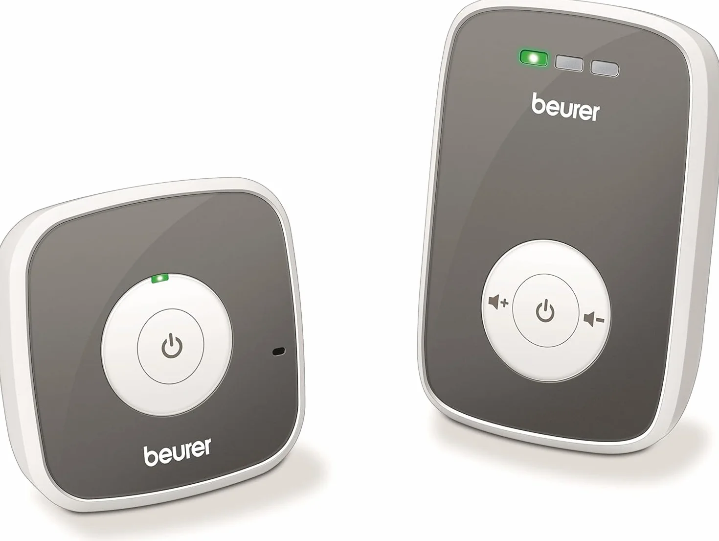 Beurer BY 33 Babyphone digitale con modalità ECO+, Grigio