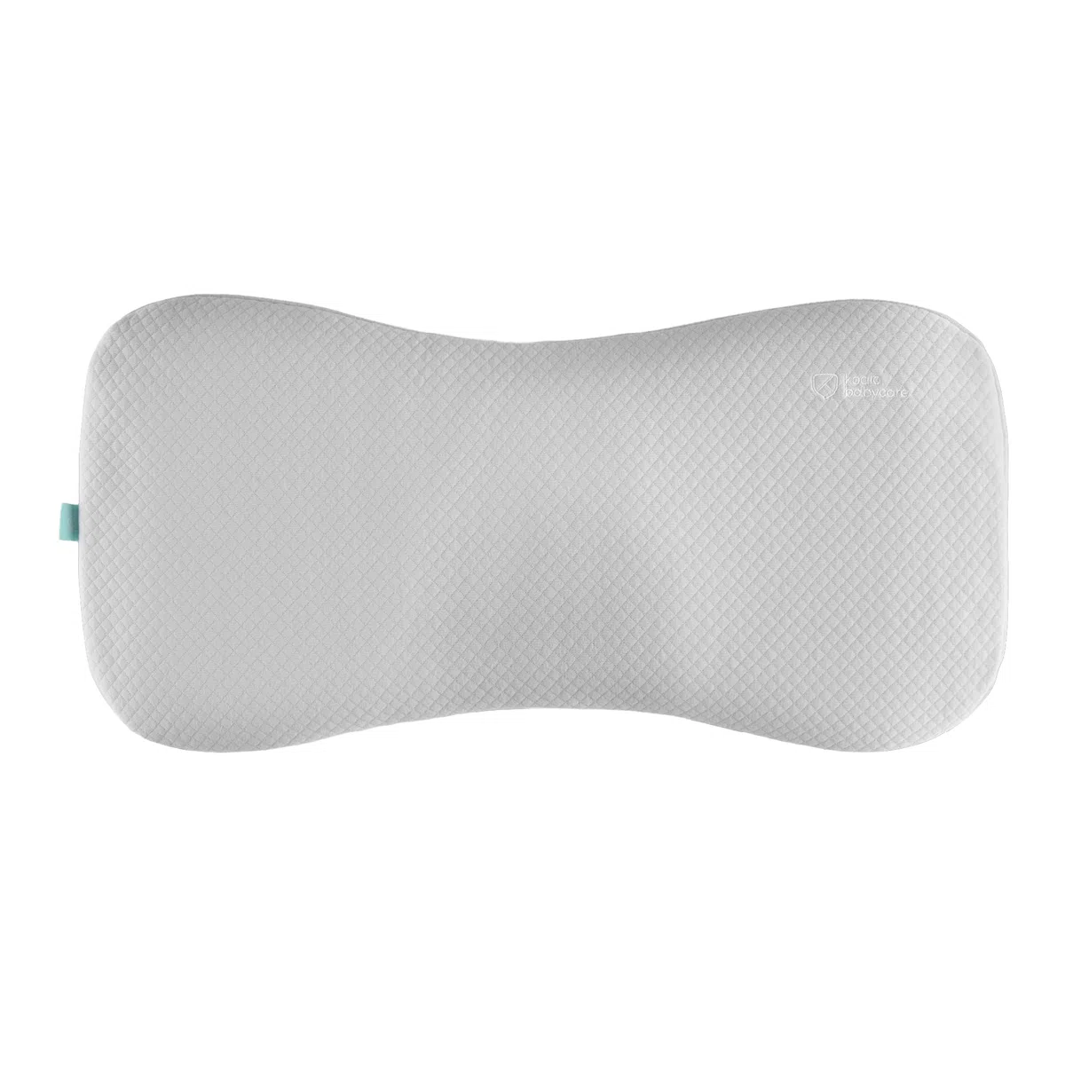 Koala Babycare Cuscino Neonato Plagiocefalia fino a 36 Mesi Sfoderabile (con due Federe) per il lettino - Aiuta a prevenire e trattare la Testa Piatta in Memory Foam