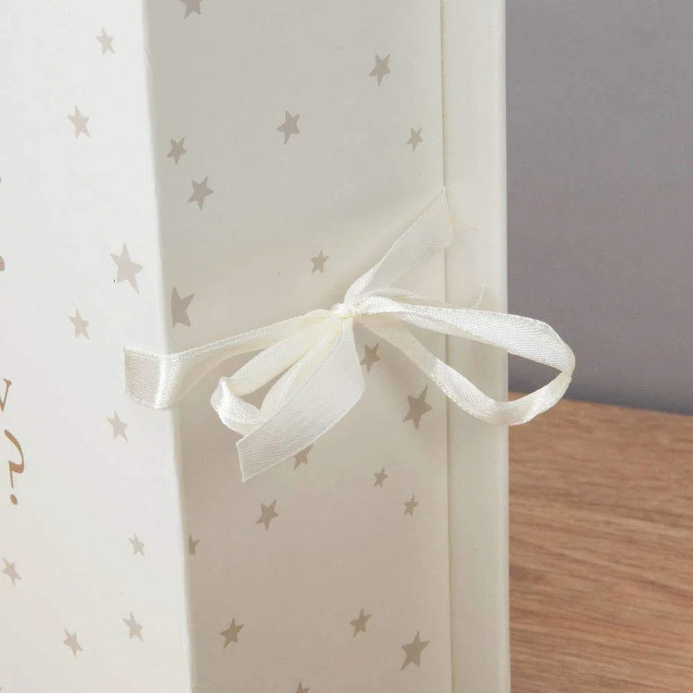 ukgiftstoreonline Scatola dei ricordi con scomparti e icone regalo, motivo Twinkle Twinkle Little Star, 28.5 cm x 23 cm x 9.5 cm
