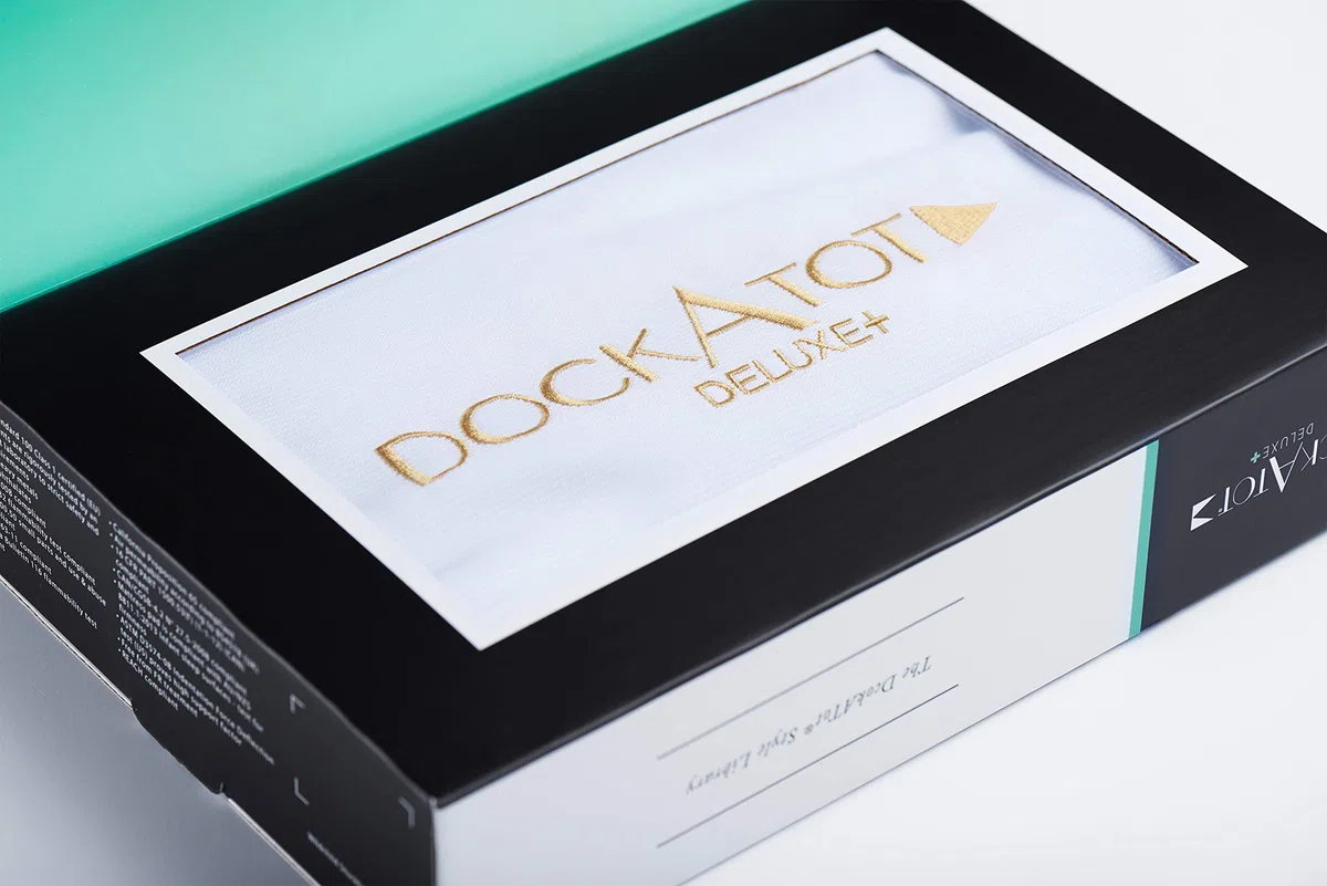 DockATot Cover Deluxe+ - Bianco Pristine