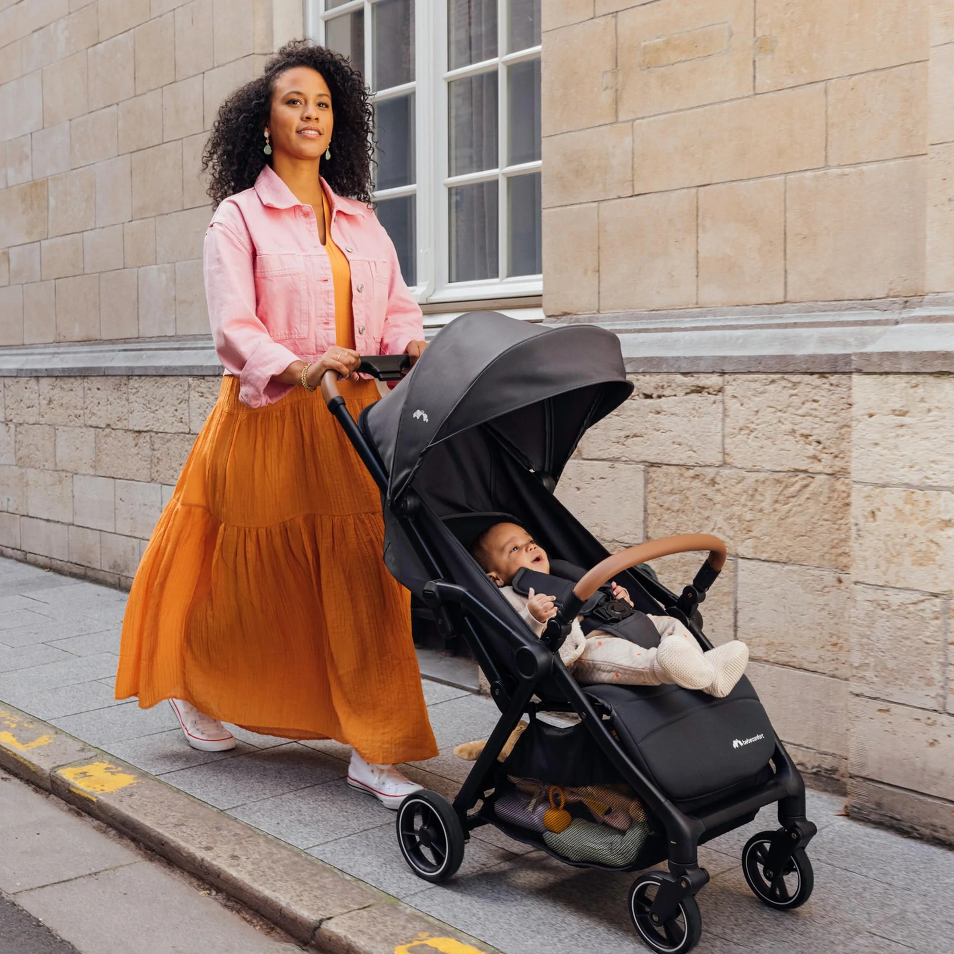 Bebeconfort Sunlite Passeggino leggero reclinabile pieghevole bambini 0-4 anni 22 kg 7,2 kg Tinted Grey