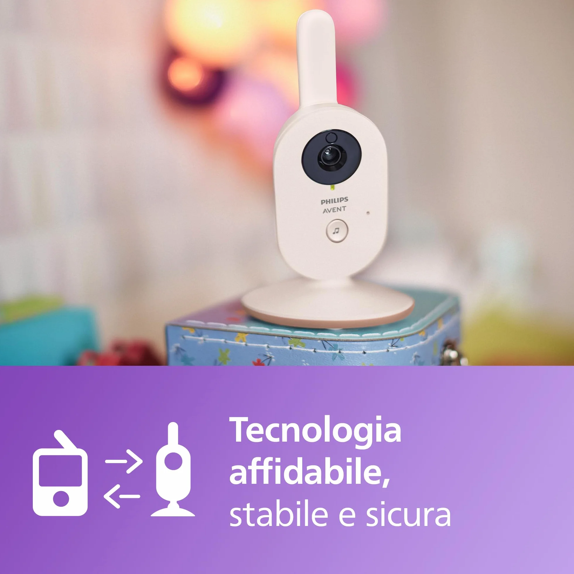 Philips Avent SCD881/26 Advanced Video Baby Monitor 2,8" zoom x2 DEKRA
