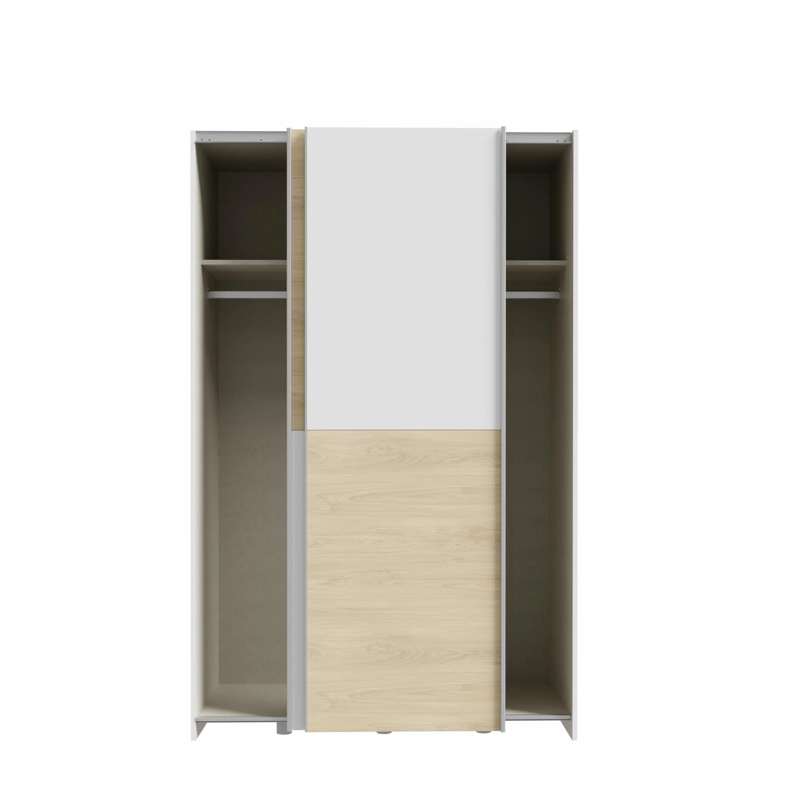 Armadio con ante scorrevoli in legno truciolare 120x191x61 cm AVANTI TRENDSTORE