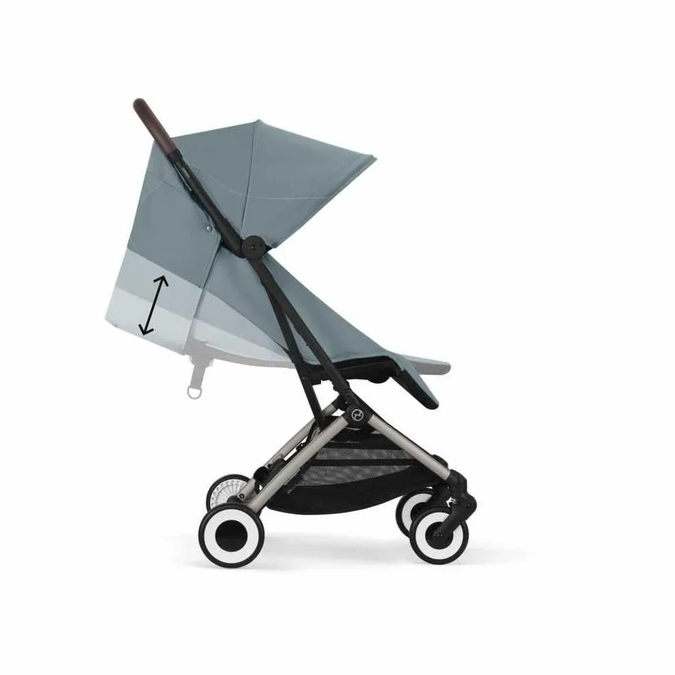 CYBEX Poussette ultra compacte ORFEO 4 roues Stormy Blue