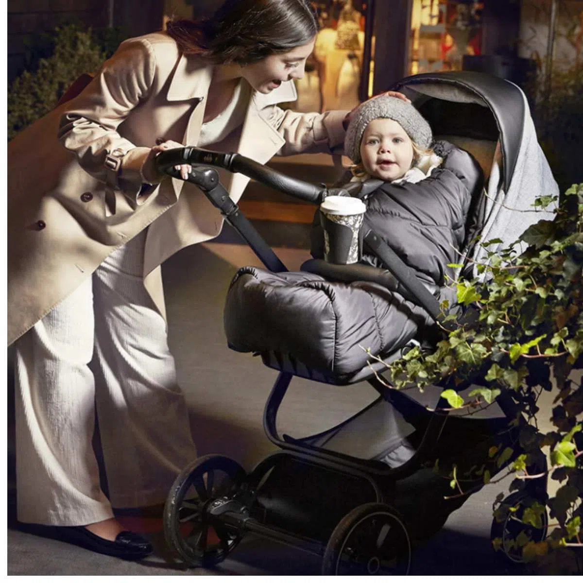 CAM Il Mondo del Bambino - art.035/BE - Sacco passeggino Moritz - ideale da 0 a 36 mesi - BEIGE