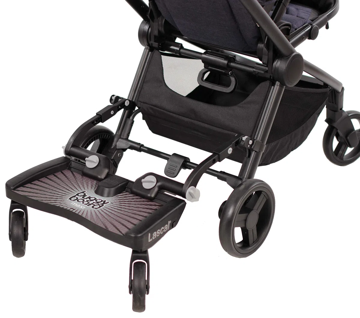 Lascal BB12077 Buggyboard Pedana Maxi Grigia, Universale per Passeggino e Carrozzina