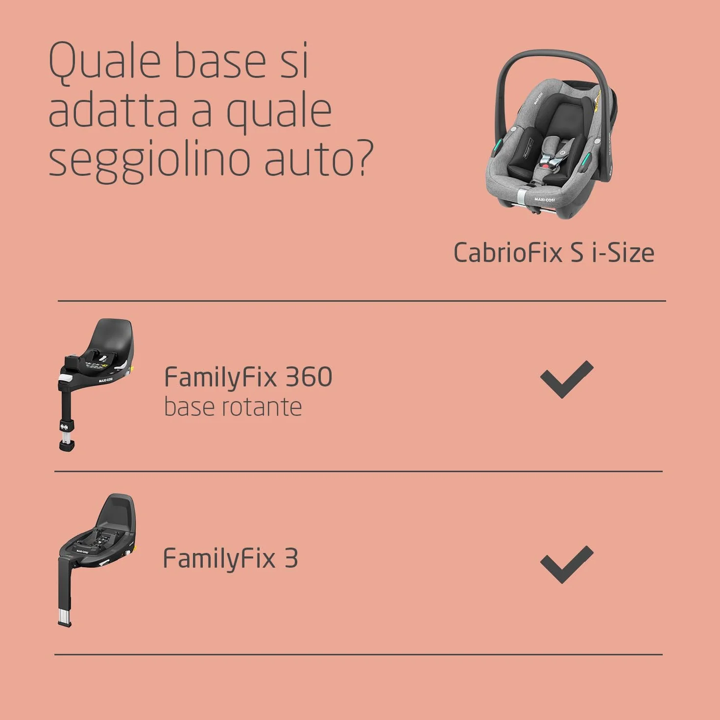 Maxi-Cosi Zelia S Trio 3 w 1 Passeggino neonati 0-4 anni 22 kg Grigio