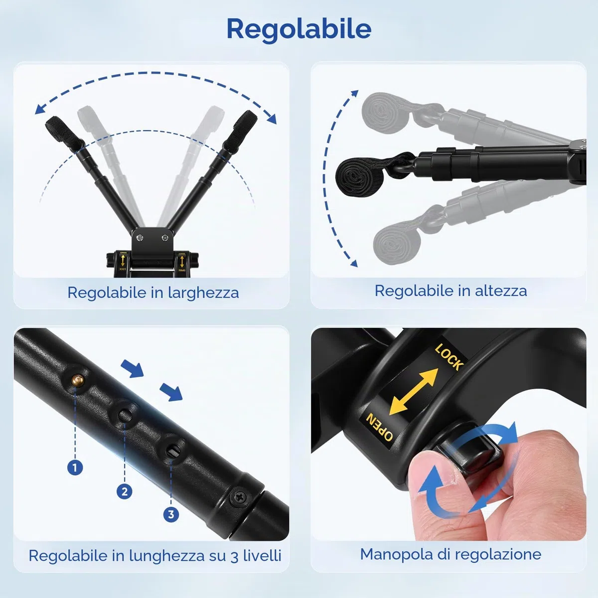 Pedana Passeggino Universale con Sedile, Tavolette per Passeggini con borsa, Design Stabile a due Ruote, con cinghia di sospensione,Accessori per Passeggini per Bambini da 2 a 6 anni,nero