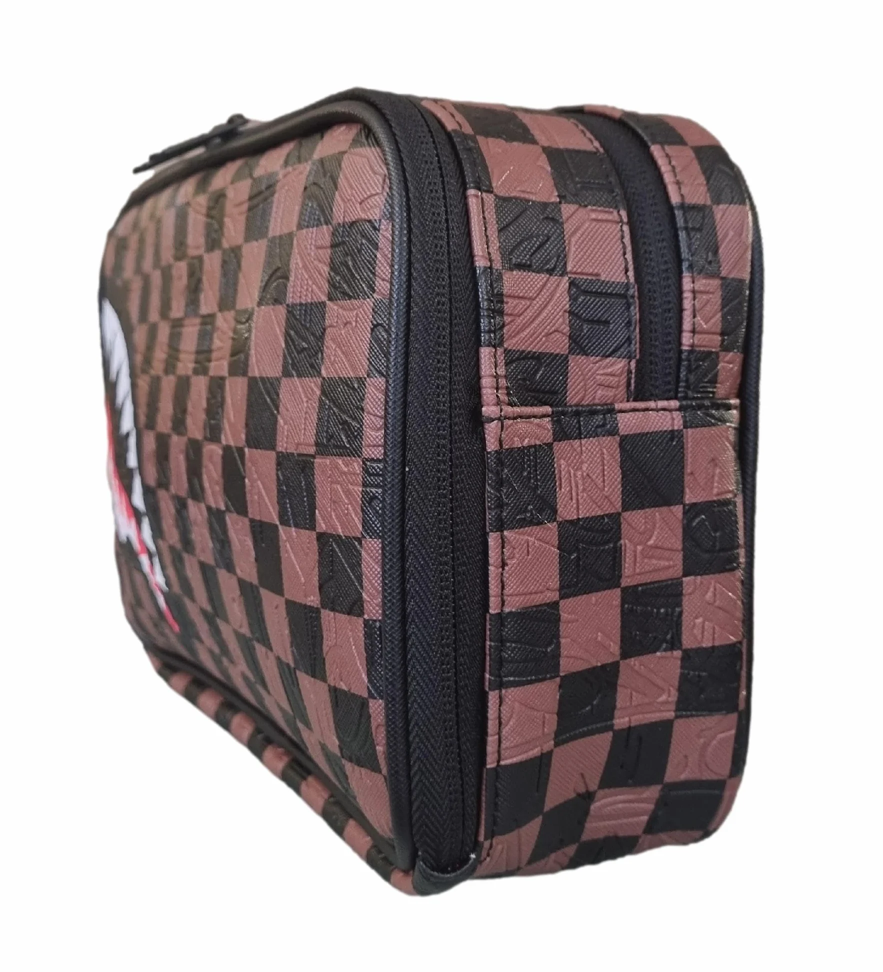 SPRAYGROUND Check 2 Emboss Toiletry Bag