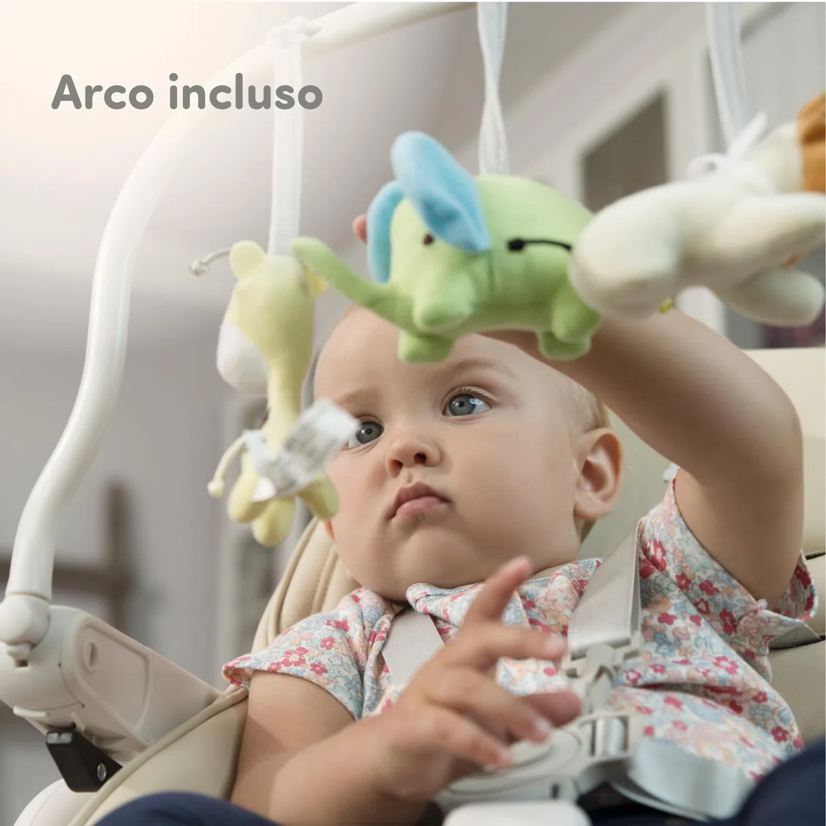 Seggiolone Pappa Regolabile e Pieghevole - 7 Livelli Diverse, Schienale Bambino Pieghevole 5 Posizioni, Ripiano Smontabile, Vassoio a Clip (Facile da Pulire) - Nero