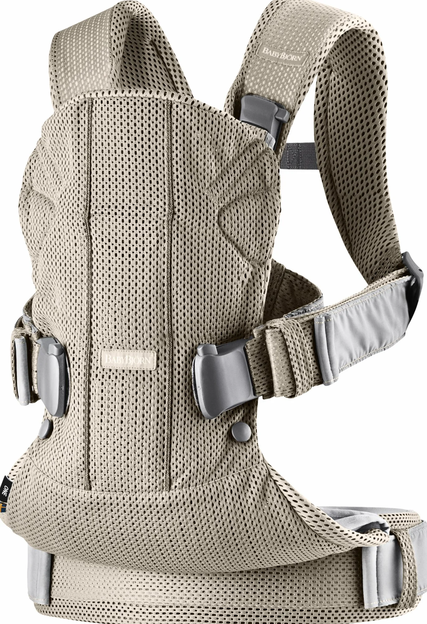 BABYBJÖRN Marsupio One Air (Greige, 3D Mesh)