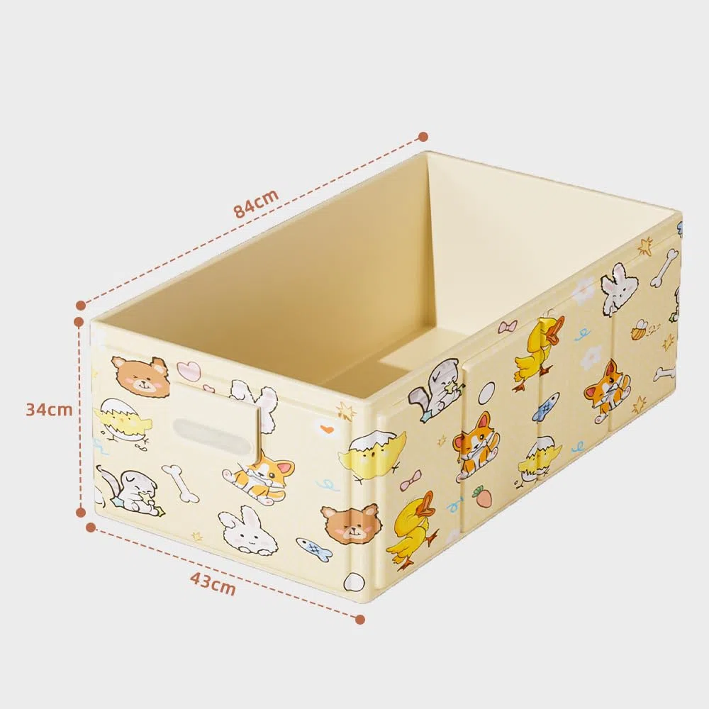 Vaschetta Bagnetto Neonato Pieghevole, Vaschetta Bagno Bambino Portatile 0–3 Anni, Vasca per Neonati Salva Spazio con Motivo Animale, in PVC, per Doccia, Viaggio e Casa, Gialla