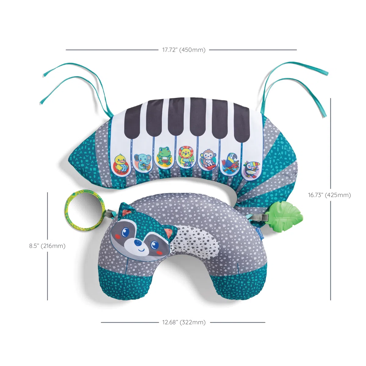 Infantino 3-in-1 Tummy time Pillow and Piano
