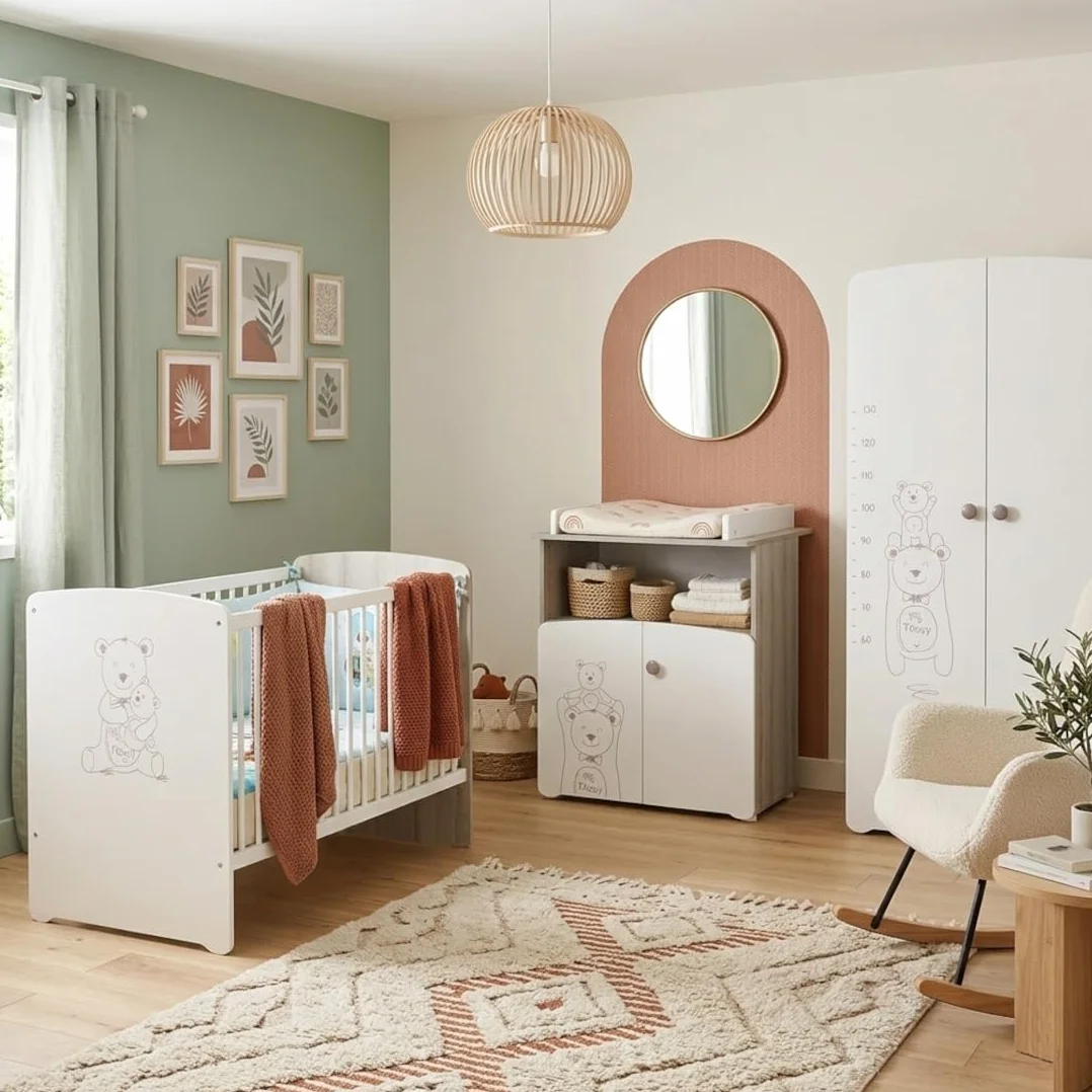 Baby Price Teddy Armadio 2 porte per camera bambino