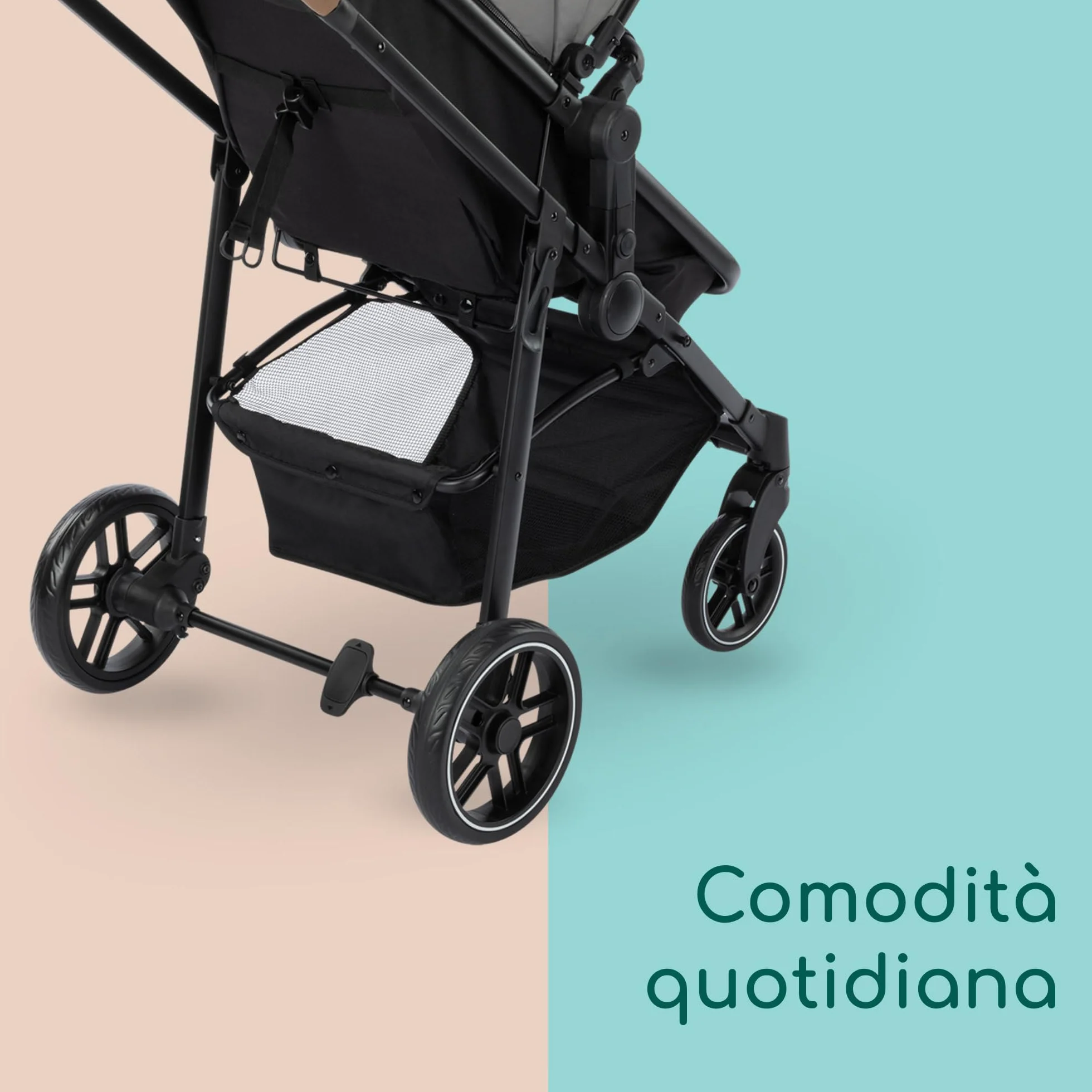 Bebeconfort Haze Trio Lux Passeggino Trio 0-4 anni 22 kg 2 in 1 Tinted Grey