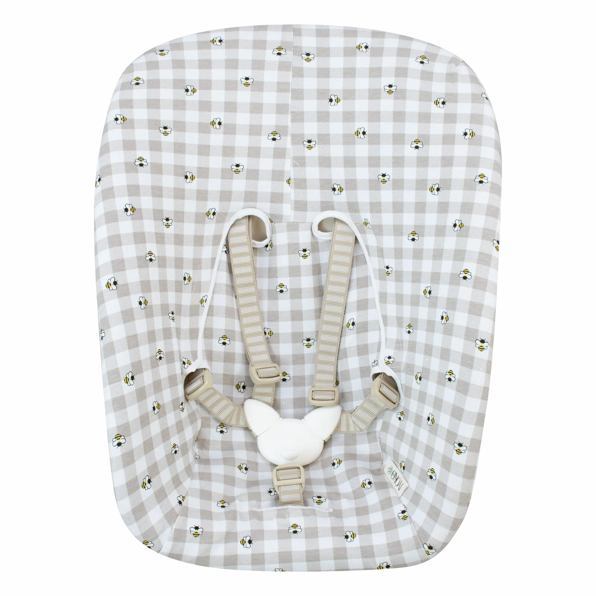JYOKO KIDS Fodera in Cotone Compatibile con Stokke NewBorn (PICNIC VICHY)