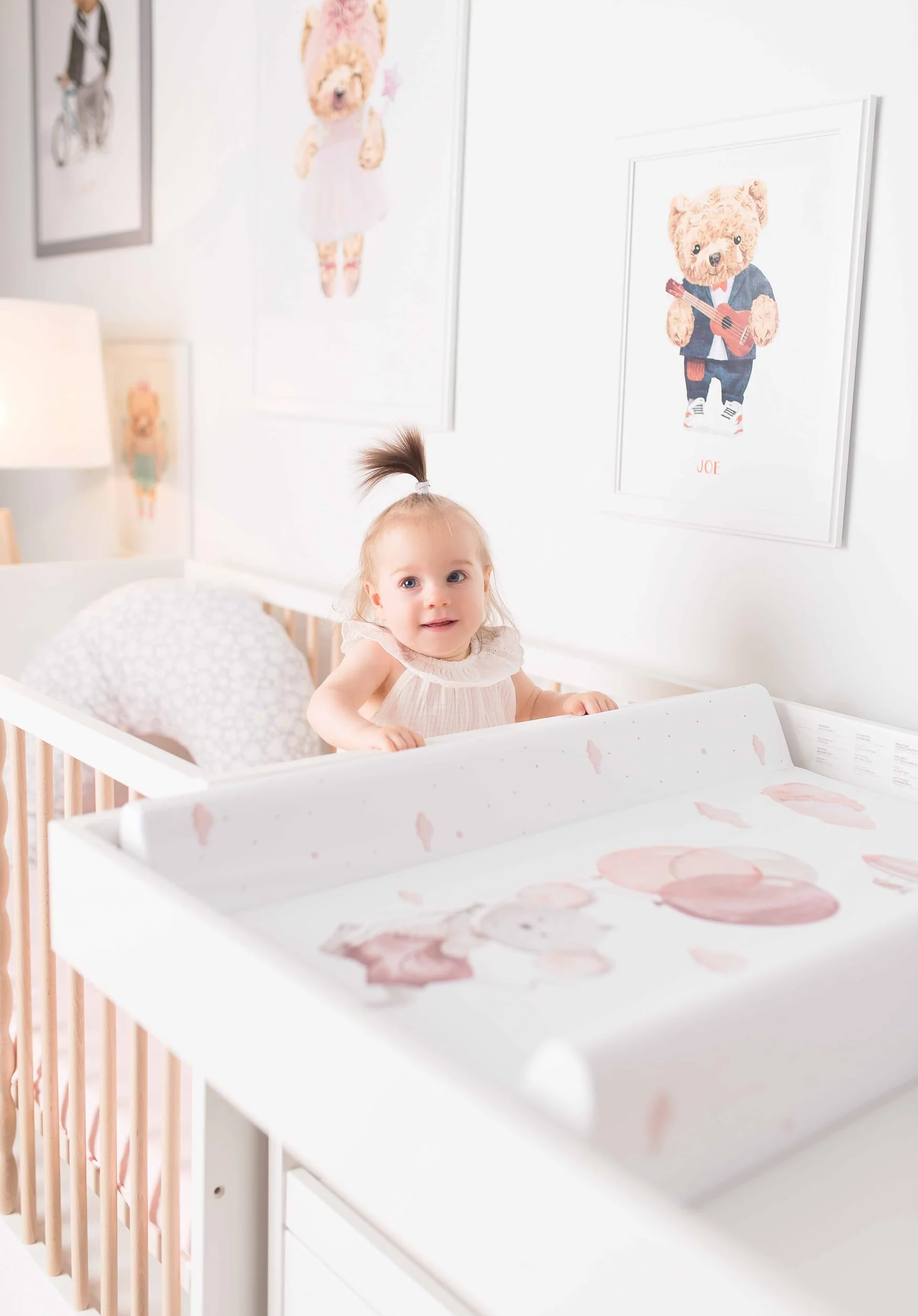 Ceba Baby® Fasciatoio Materassino - Fasciatoio neonato morbido - 70x50 cm - 2 Cunei Cuscino Fasciatoio Lavabile per bambine e bambini - certificato Öko-Tex - Topo
