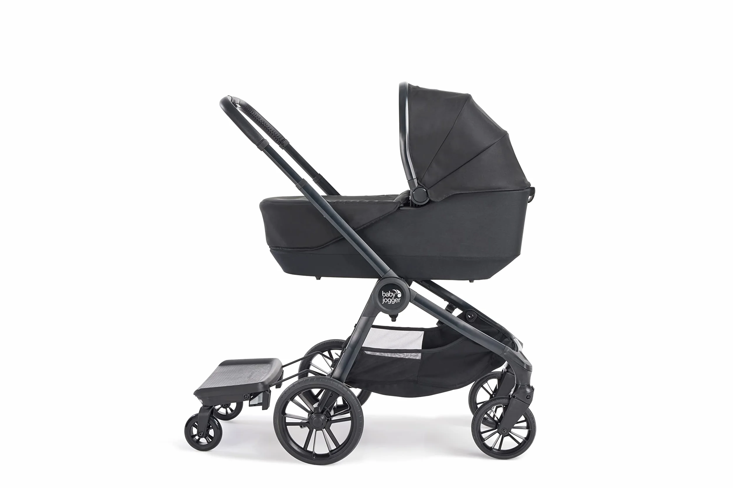 BABY JOGGER Navicella per passeggino City Sights - Comoda e Confortevole - Design compatto e leggero (solo 4,3kg) Rich Black