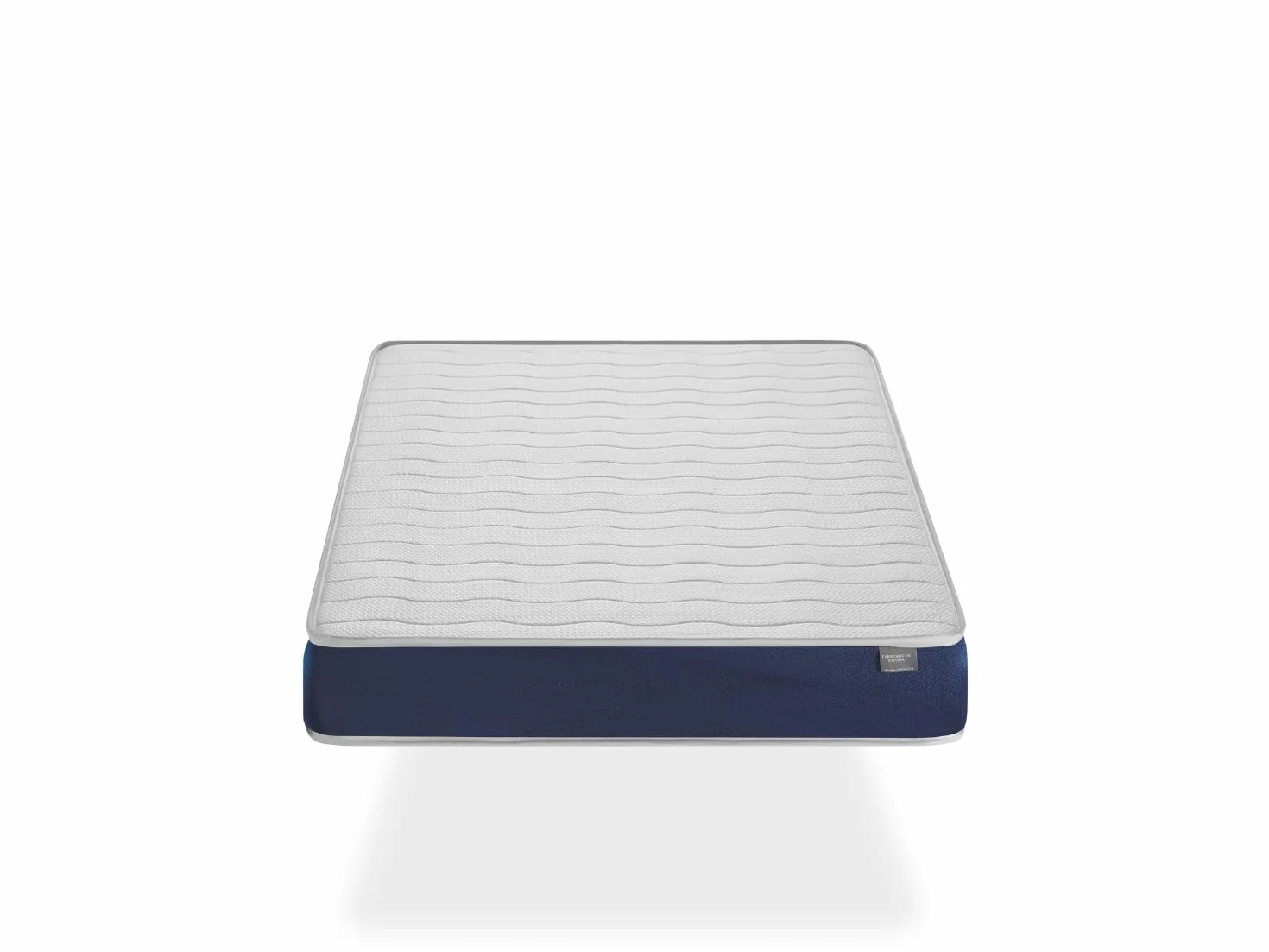 DORMISSIMO Materasso Lettino Bambino 70x140 BABY BLEU - ALTO 11 CM - Nucleo traforato e traspirante