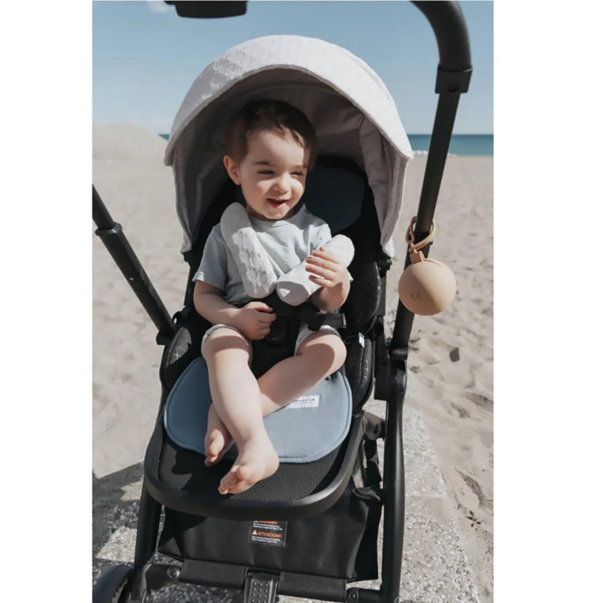 AIR 'N GO MATERASSINO UNIVERSALE PER PASSEGGINO BAMBOOM BLU 104157 – 336