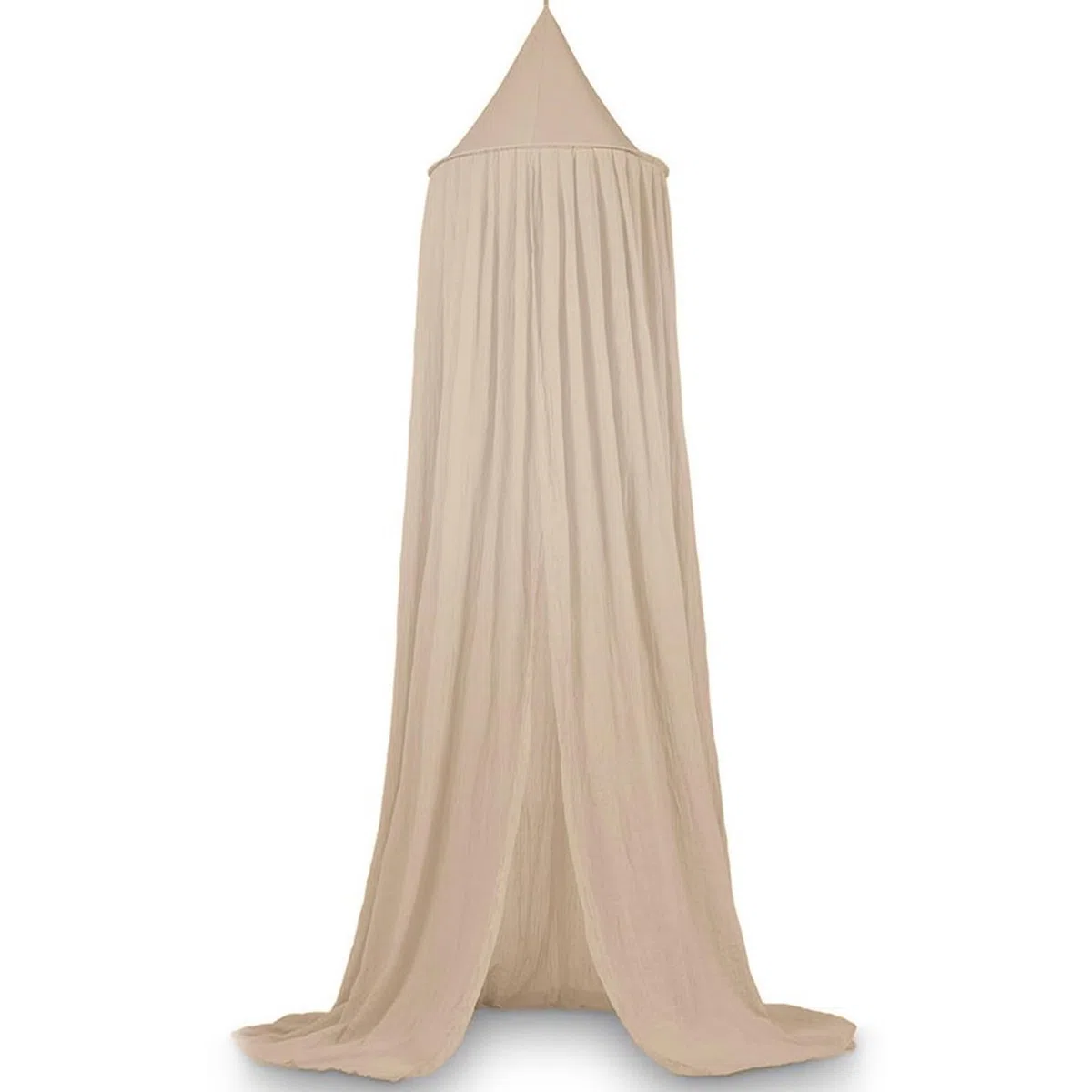 Deryan Baldacchino per cameretta dei bambini, 245 cm, in 5 colori, per bambini, per letto a baldacchino, per letto a baldacchino, per letto matrimoniale, canopy, Nougat