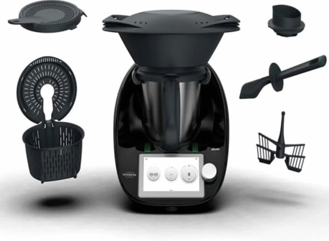 Bimby Vorwerk TM6 Robot da Cucina Nero Sparkling Garanzia 2 Anni