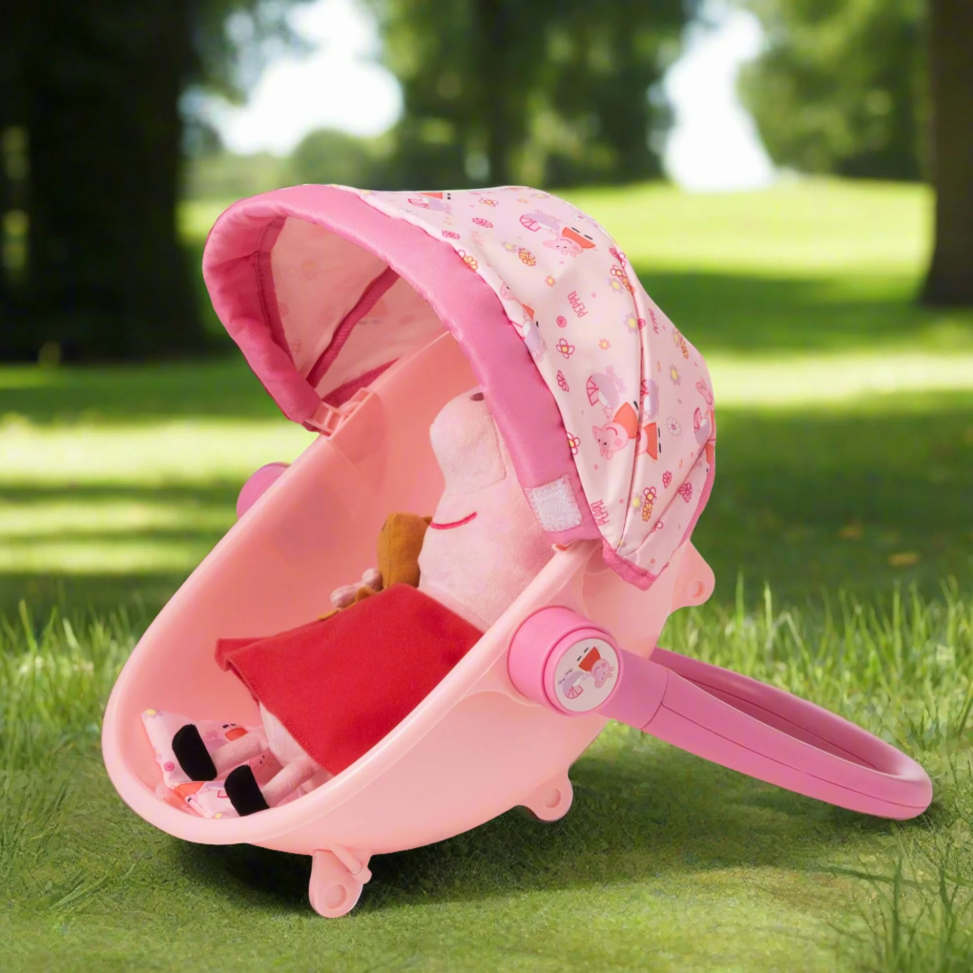 Peppa Pig Passeggino 4 in 1 My First Carrozzina intercambiabile culla seggiolone giocattolo bambini 18 mesi+