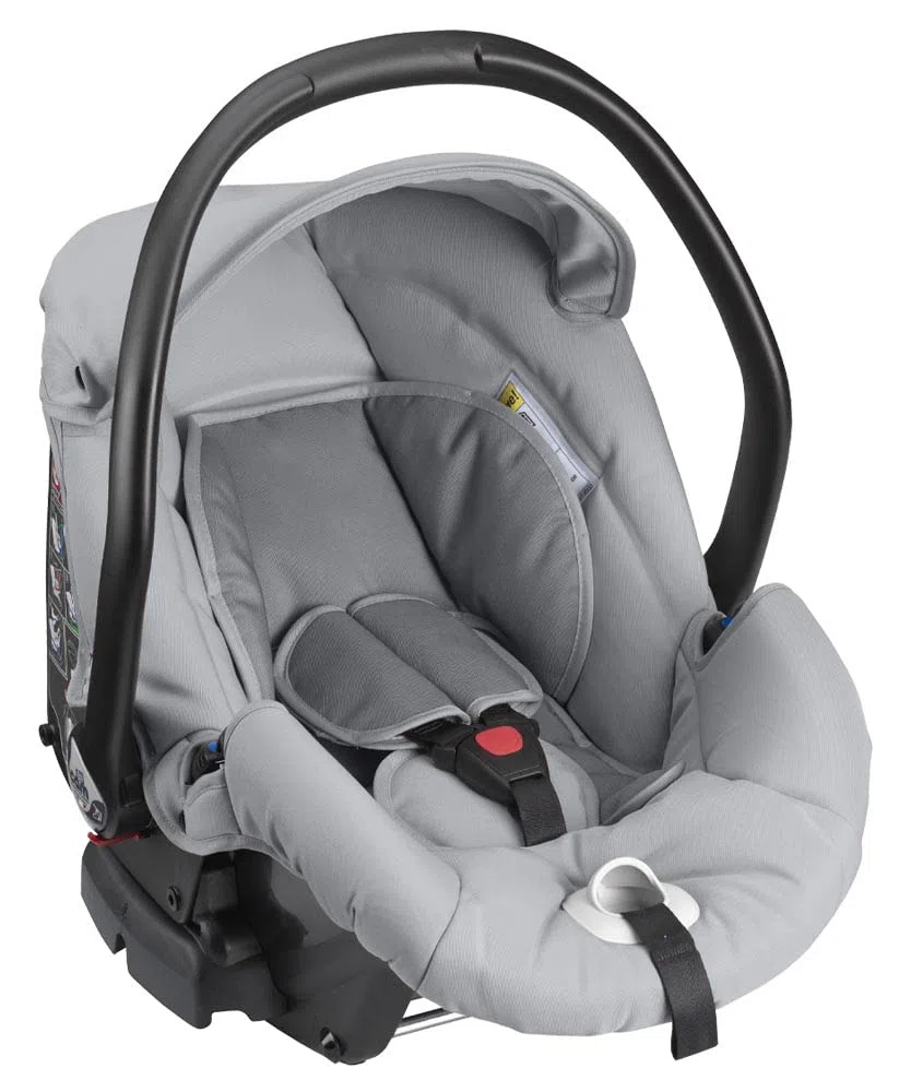 CAM Il Mondo del Bambino - art.784015/T902 - Sistema Modulare Combi Tris - carrozzina, passeggino, seggiolino auto e borsa - made in Italy - perfetto da 0 a 48 mesi - GRIGIO