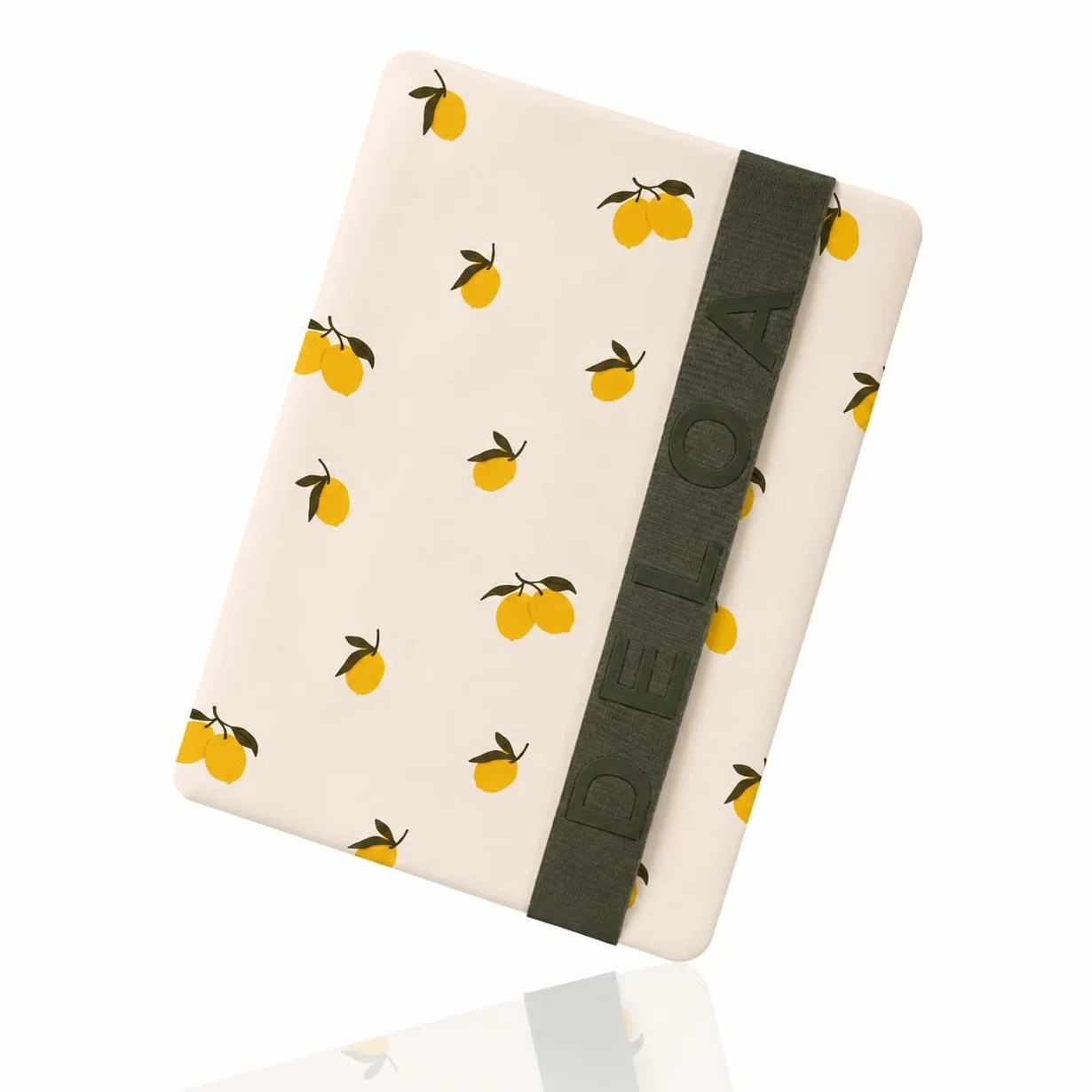 Borsa per pannolini da viaggio con molto spazio per bambini (limone)