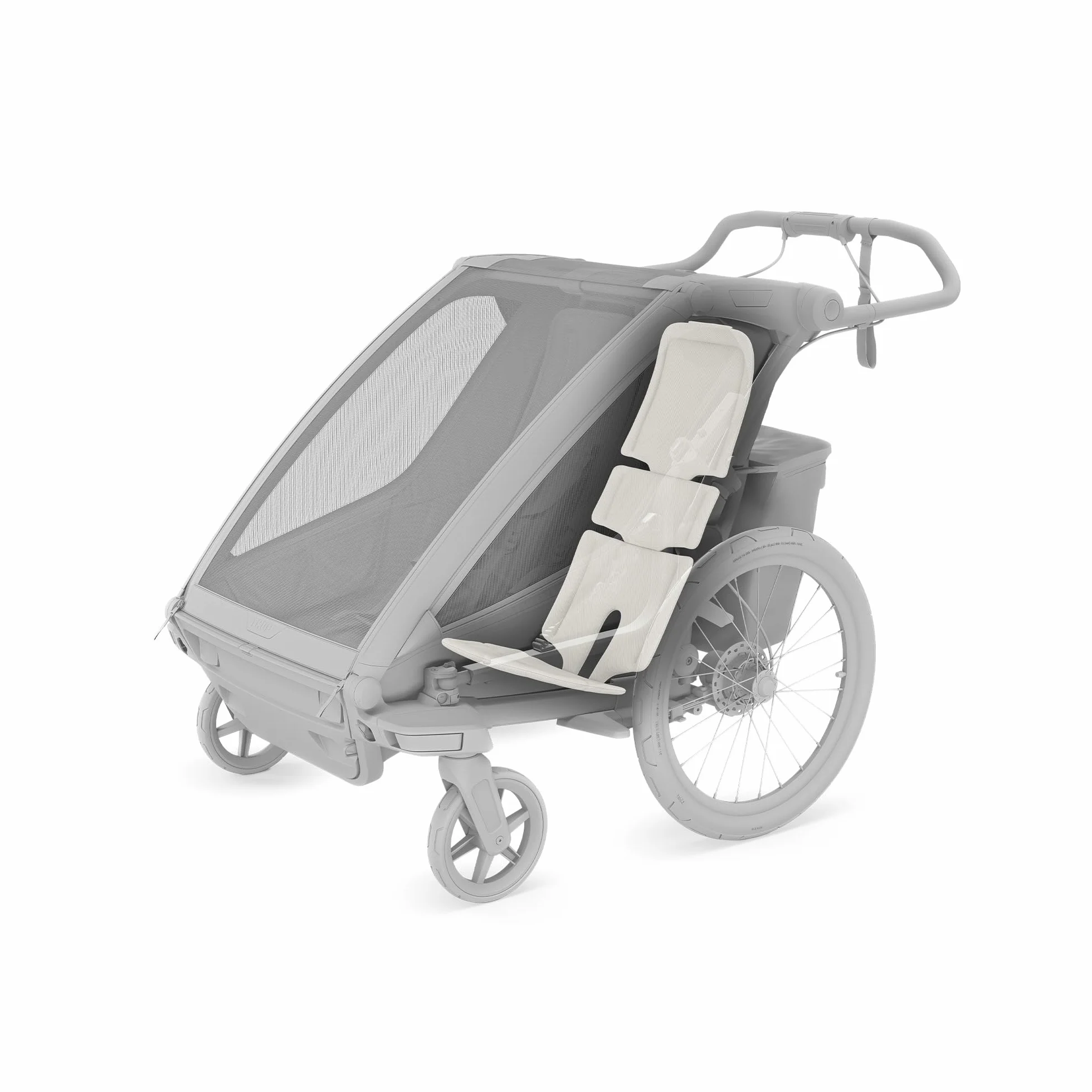 Thule Chariot Seat Liner Fodera Imbottita Gray