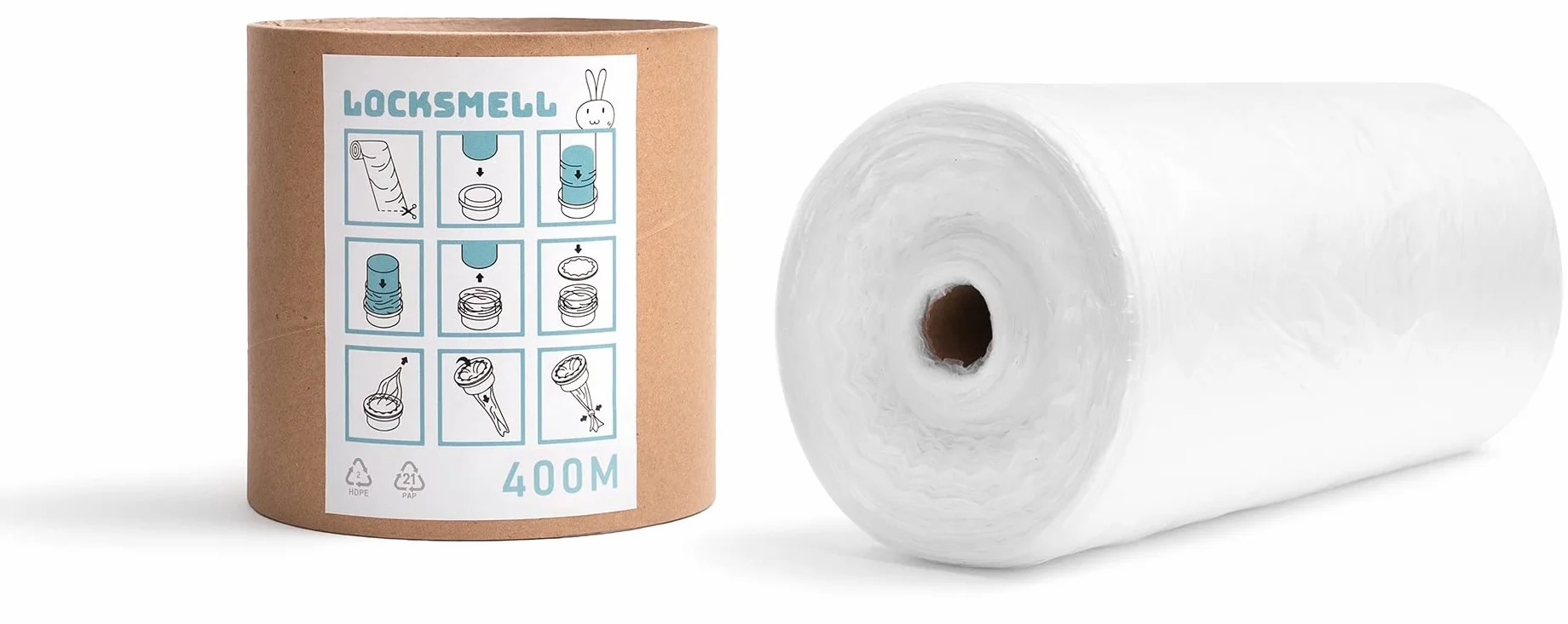 ricarica mangiapannolini (400m) sono compatibili con le cartucce Tommee Tippee Sangenic e altre cassette per pannolini. Equivalenti alle 32 di Sangenic Refills + IL TUBO DI RICARICA