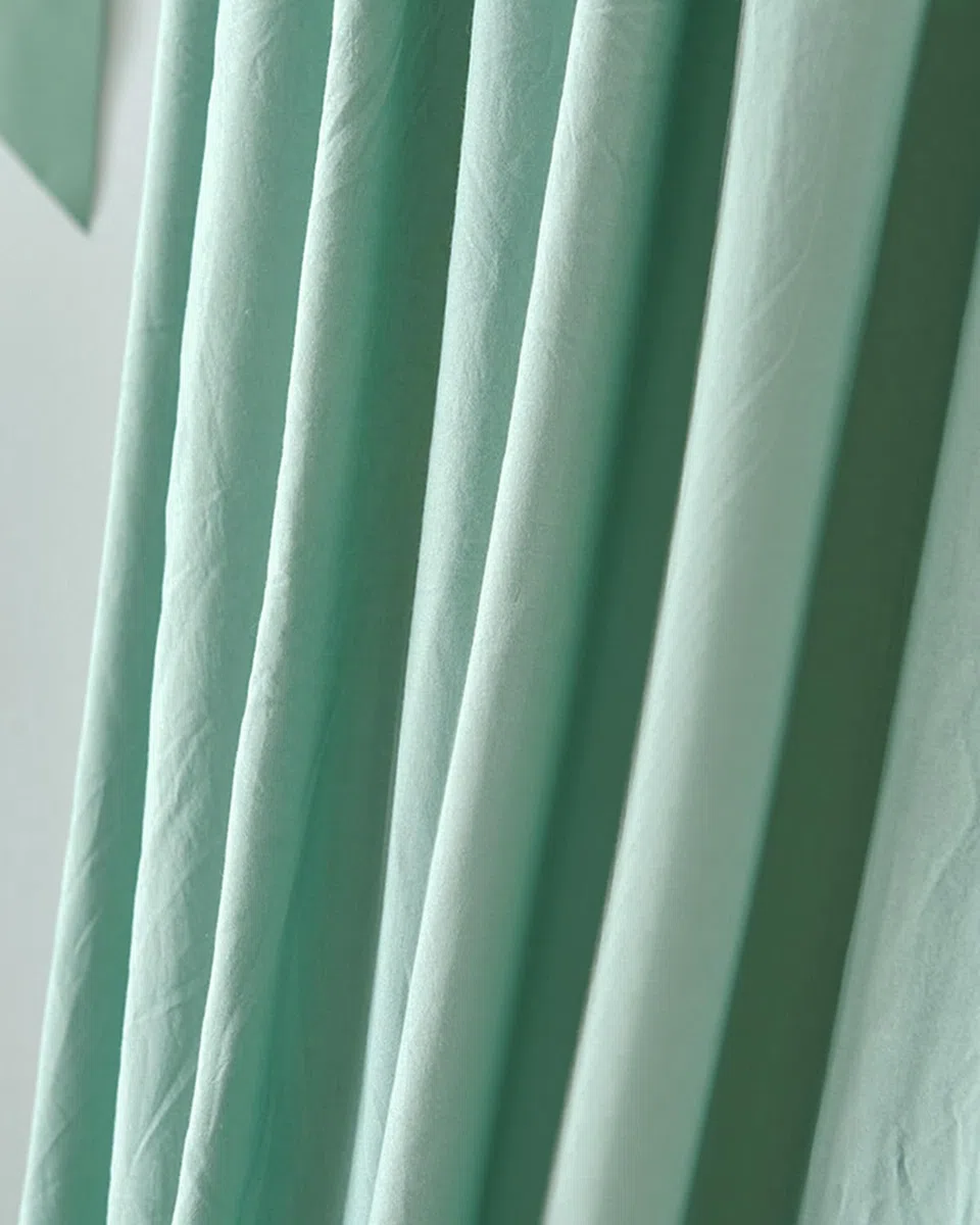 Surwin Baldacchino per Letto Bambini, Tenda Zanzariera Cupola Rotonda Baldacchino per Decorazione Lettino Culla Bambini Cameretta Camera da Letto Lettura - Lago Verde