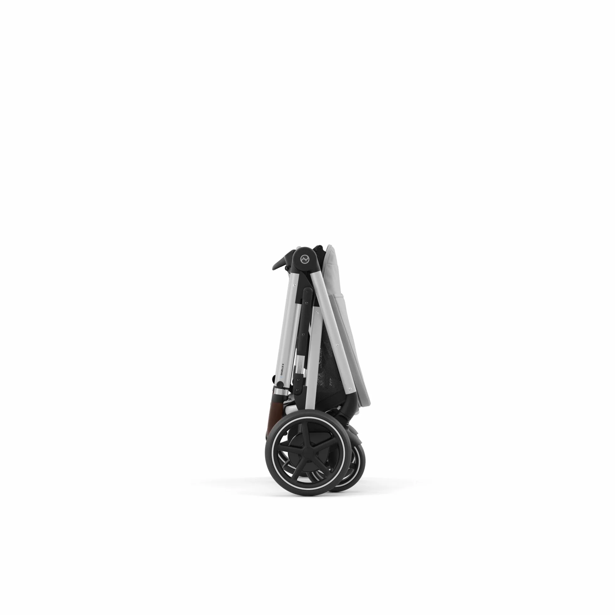 CYBEX Passeggino Gold e-GAZELLE S, dalla nascita a 4 anni, 22 kg, sistema all-in-1 con azionamento elettrico, grigio pietra
