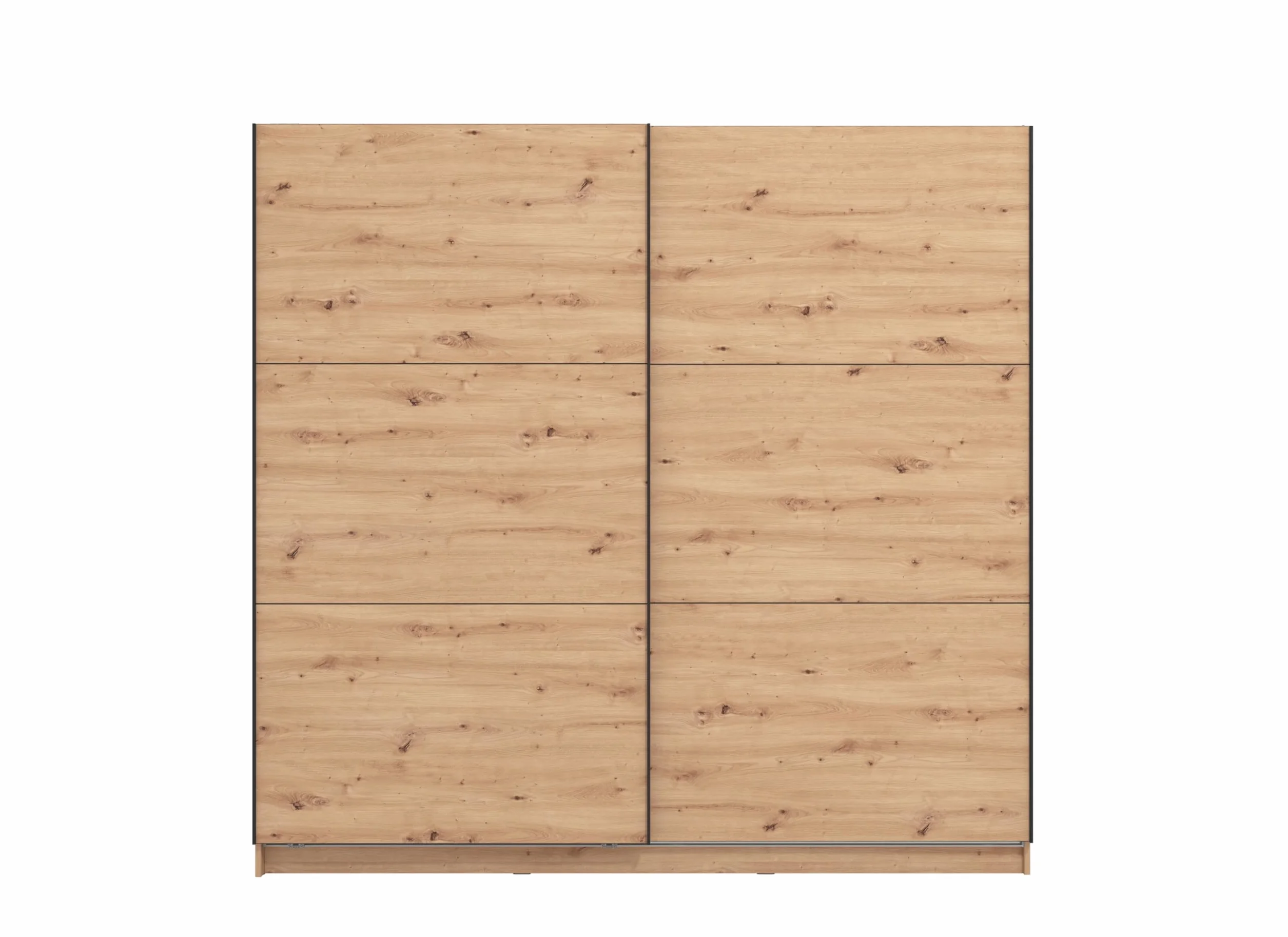 AVANTI TRENDSTORE Calvello Armadio con ante scorrevoli in legno laminato 217x210x62,5 cm
