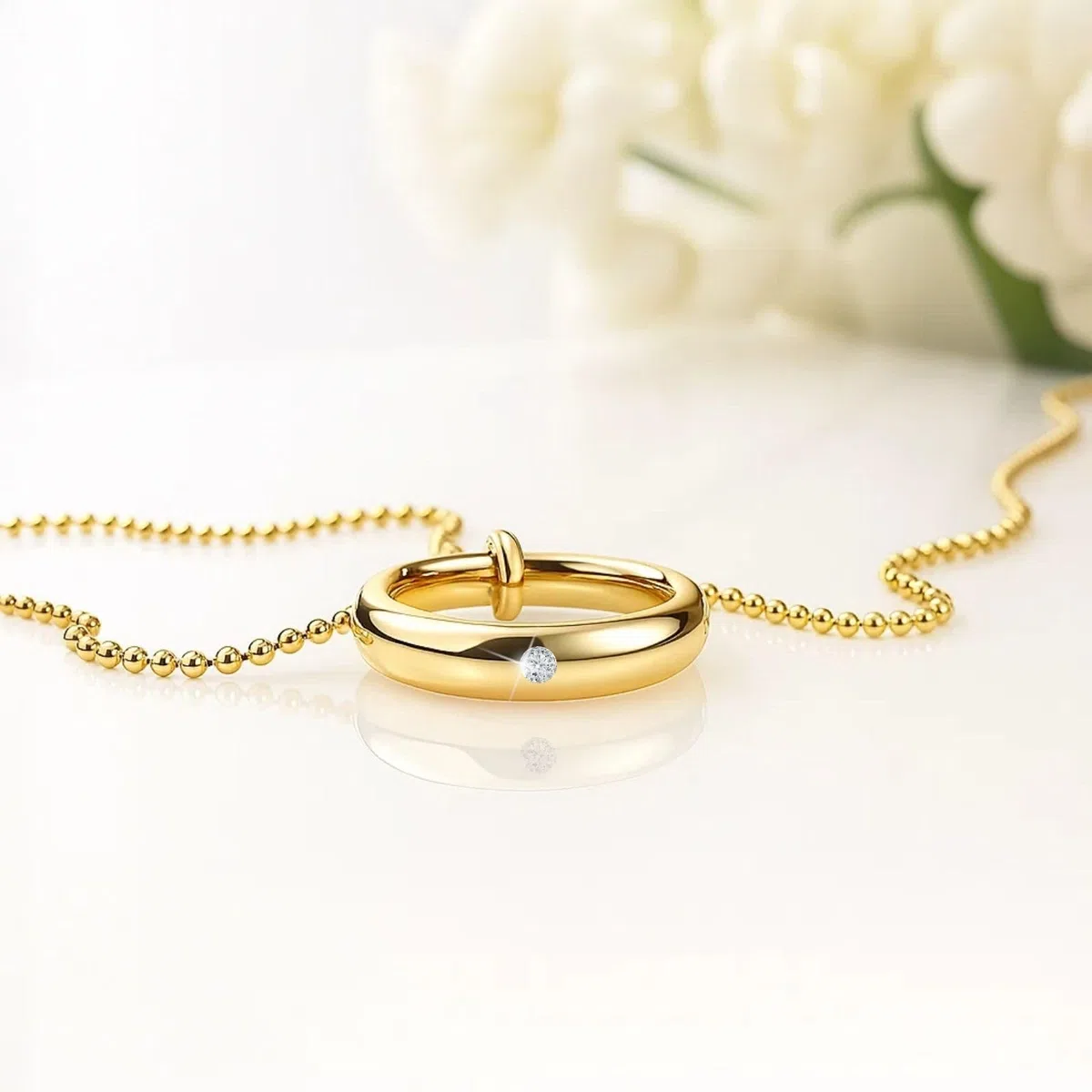 fish Collana per battesimo ragazza/ragazzo/argento/oro, anello per battesimo con angelo custode, ciondolo a forma di angelo custode, collana per bambini, regalo per battesimo e nascita