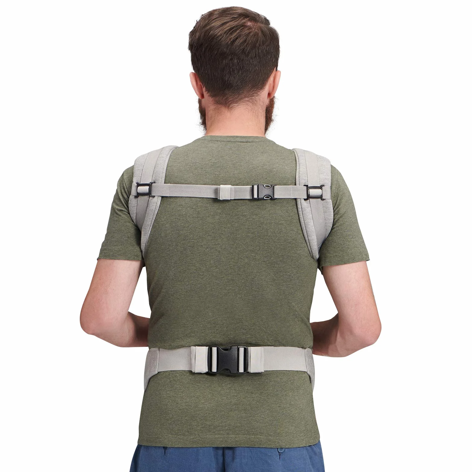 kk Kinderkraft Marsupio Ergonomico Milo, Leggero, Ventrale e Dorsale, Regolabile, Per Bambini da 3 Mesi Fino 20 Kg, Grigio