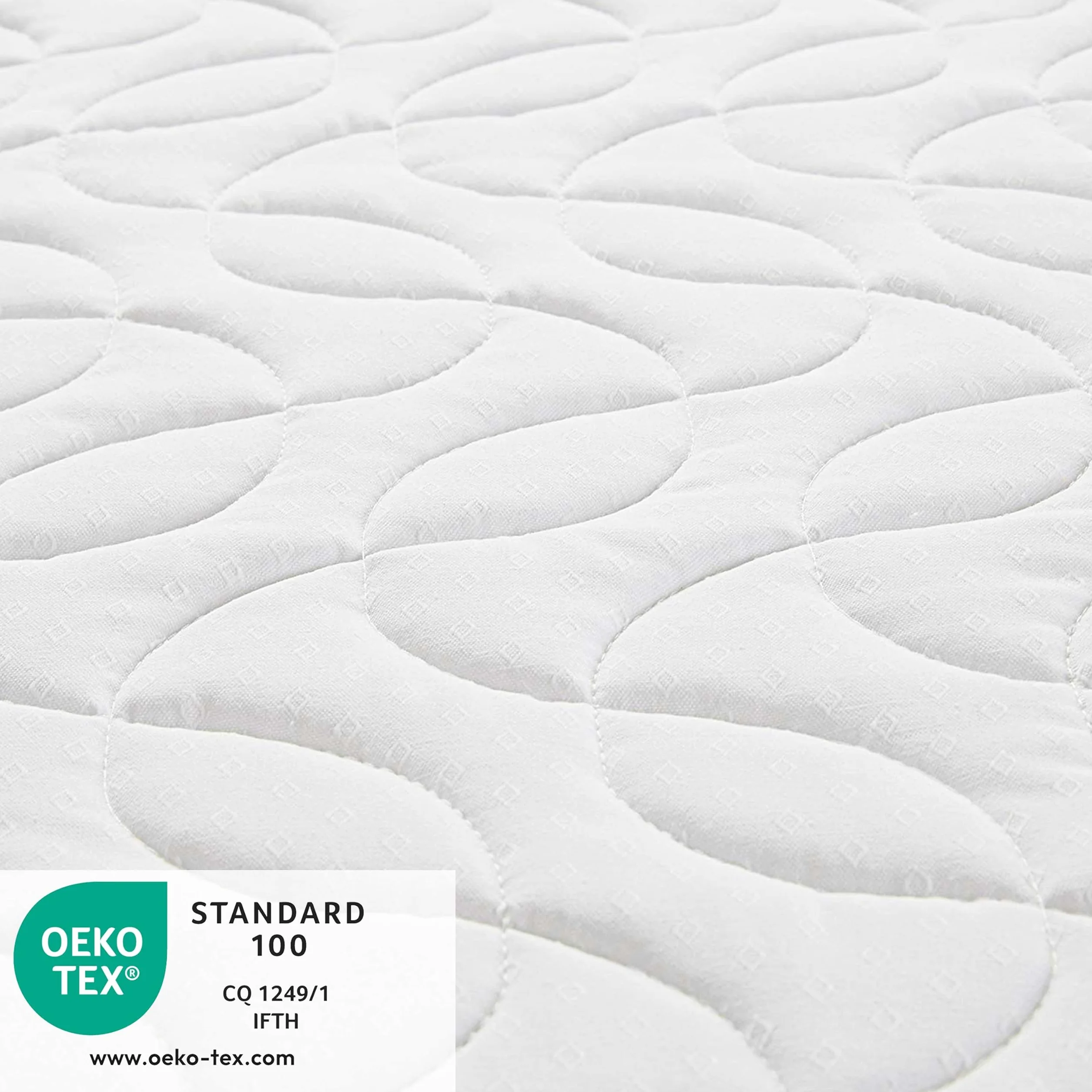 Babysom - Materasso Lettino Bambino Climatizzato Estate/Inverno - 60x120 cm | Per Neonato - Altezza 14cm - Traspirante - Antiacaro e Antisoffoco - Garanzia 10 anni