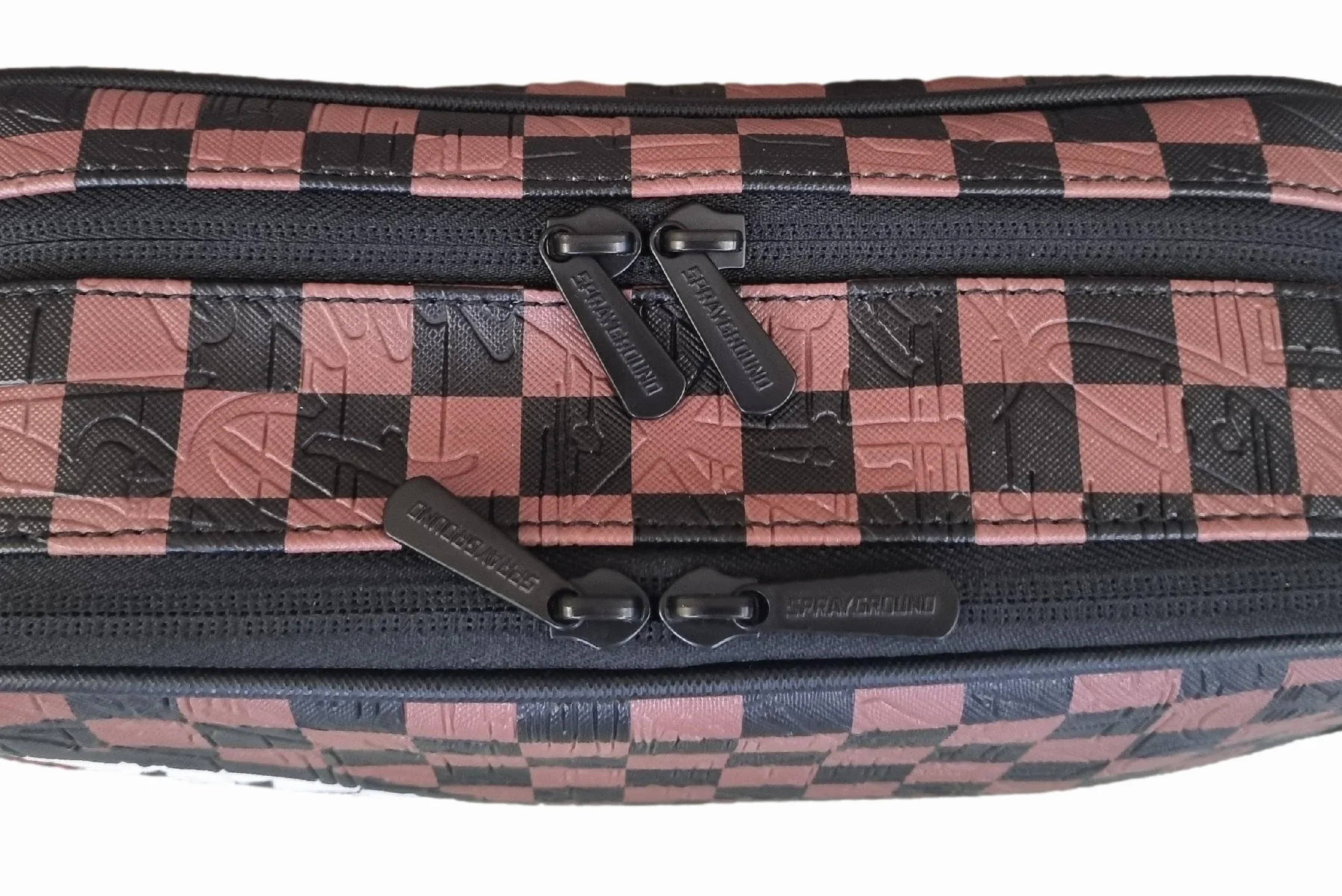 SPRAYGROUND Check 2 Emboss Toiletry Bag