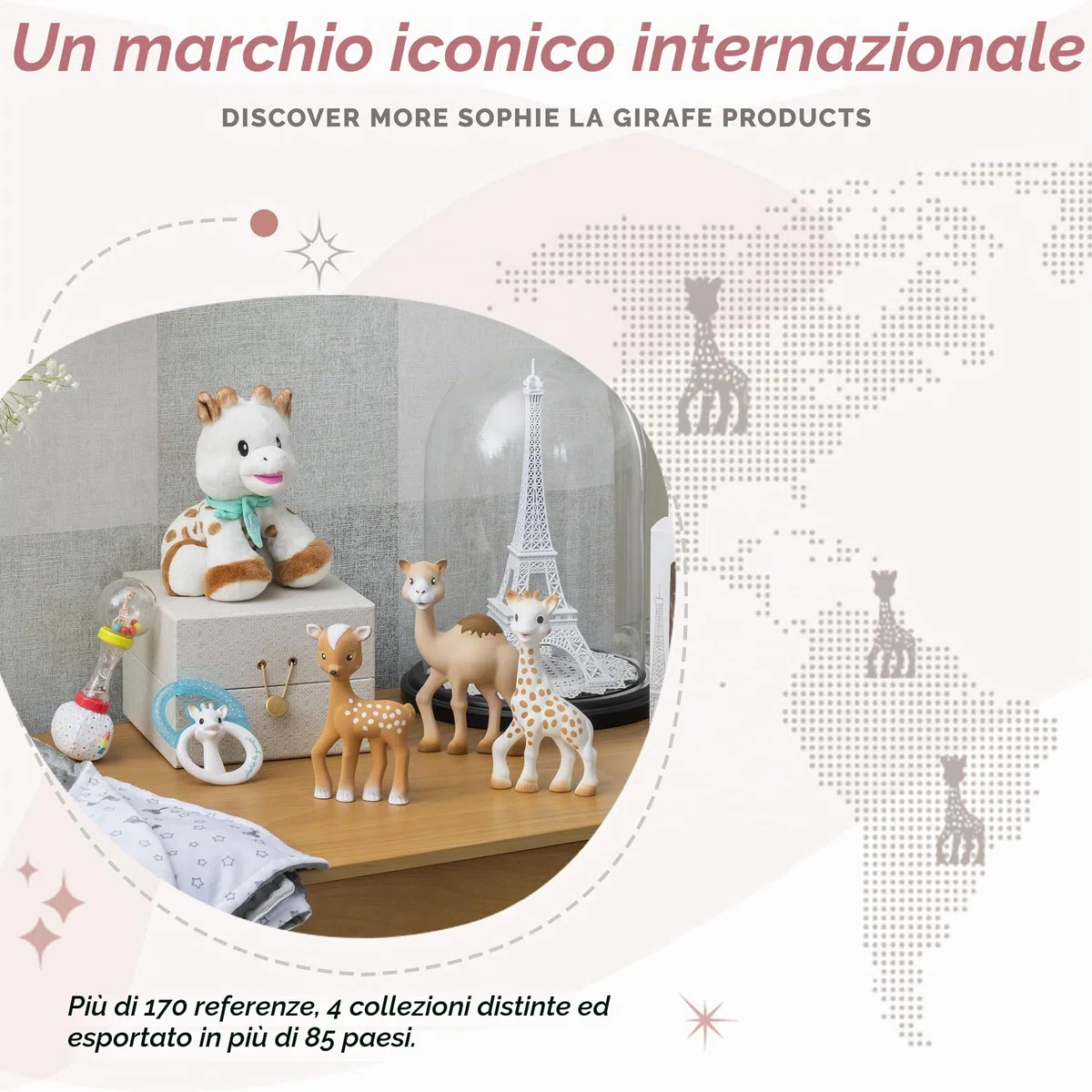Sophie la Girafe - Cofanetto Nascita Giocattolo + Libro + Sonaglio
