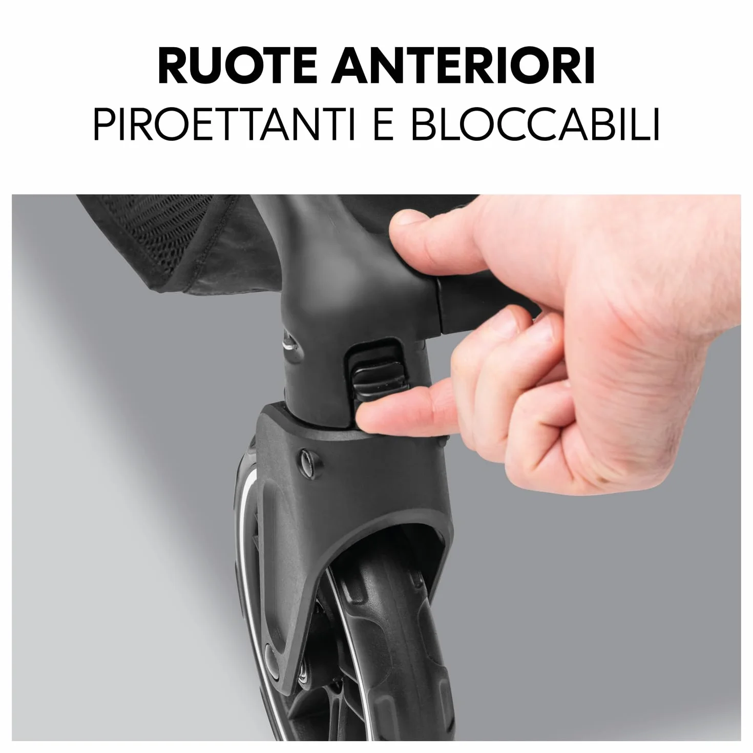 Hauck Passeggino Leggero Shop N Care Reclinabile UPF 50+ Cesto XL Dusty Blu