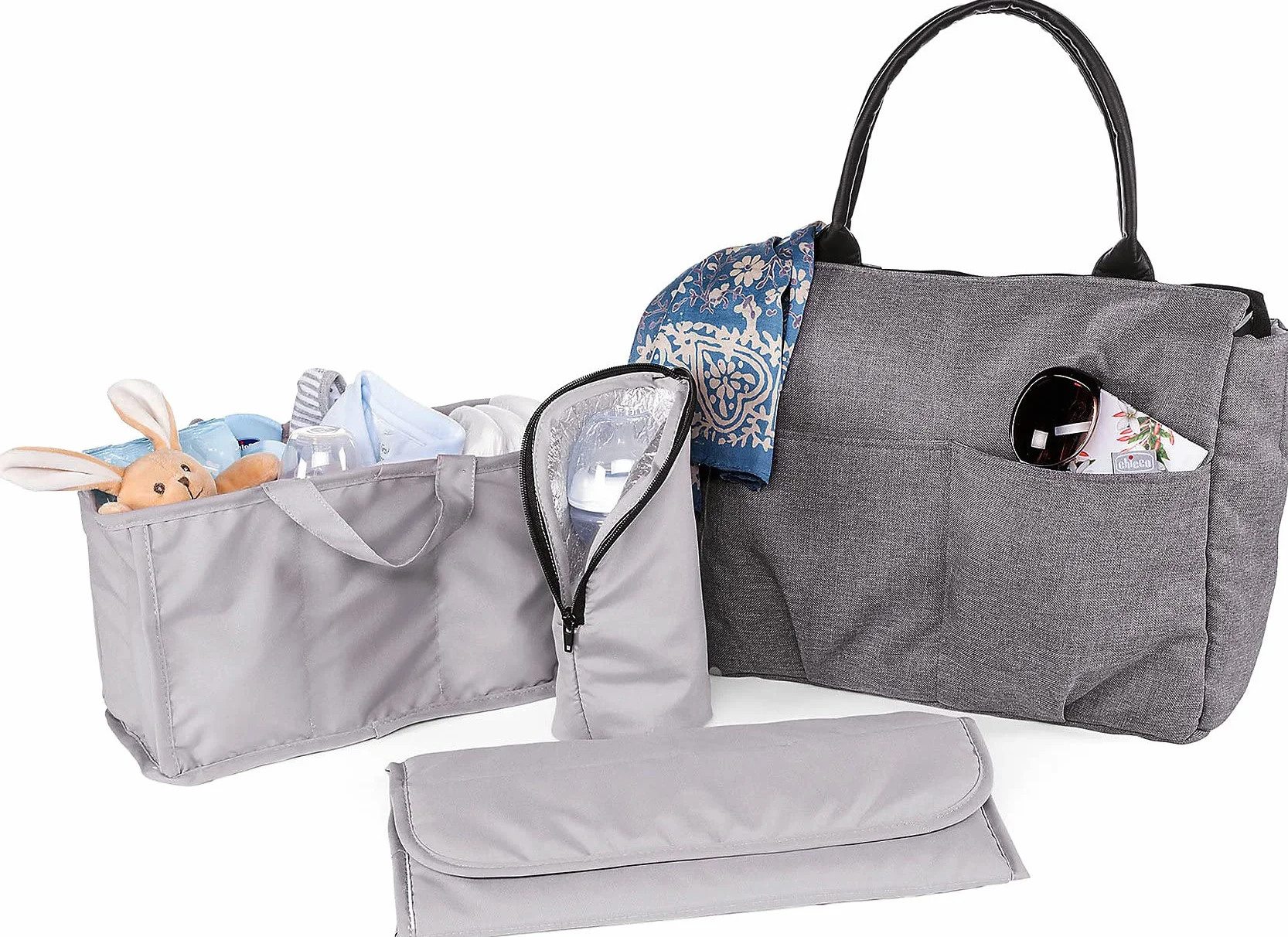 Chicco Borsa Organizer z Fasciatoio, Czarny