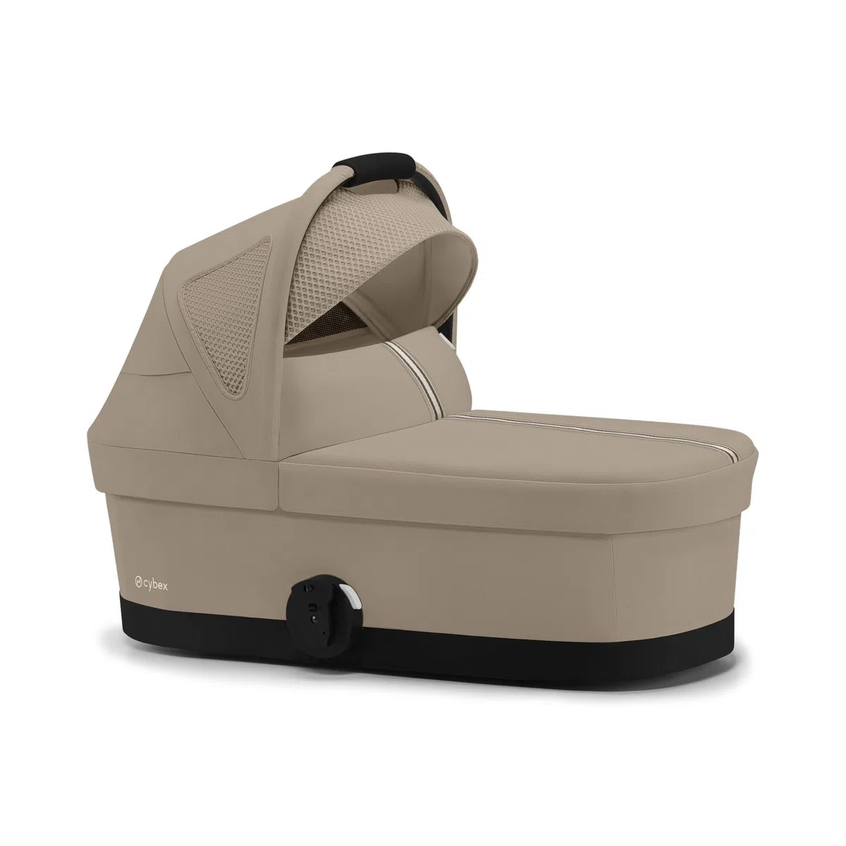CYBEX Navicella Gold COT S, dalla nascita a circa 6 mesi (max. 9 kg), per CYBEX AVI Spin e Eezy S Twist +2, beige mandorla