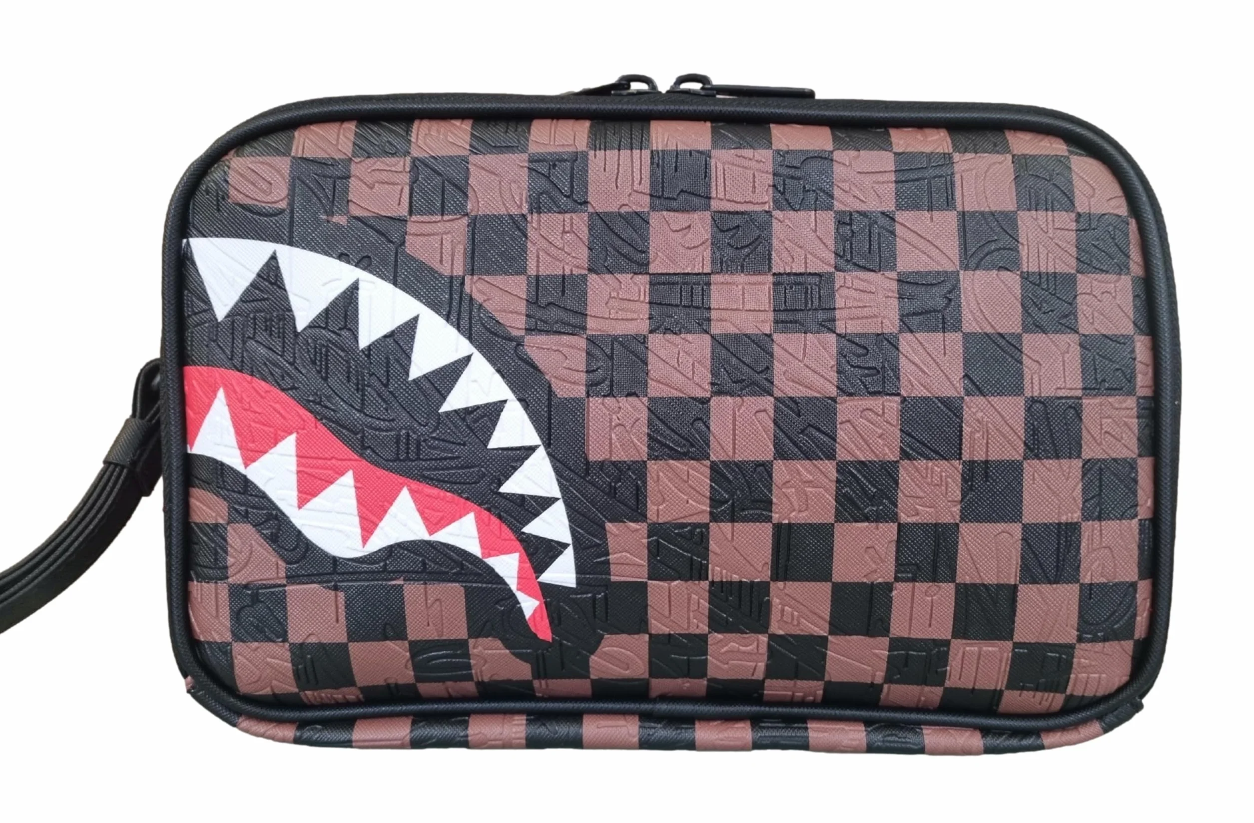 SPRAYGROUND Check 2 Emboss Toiletry Bag
